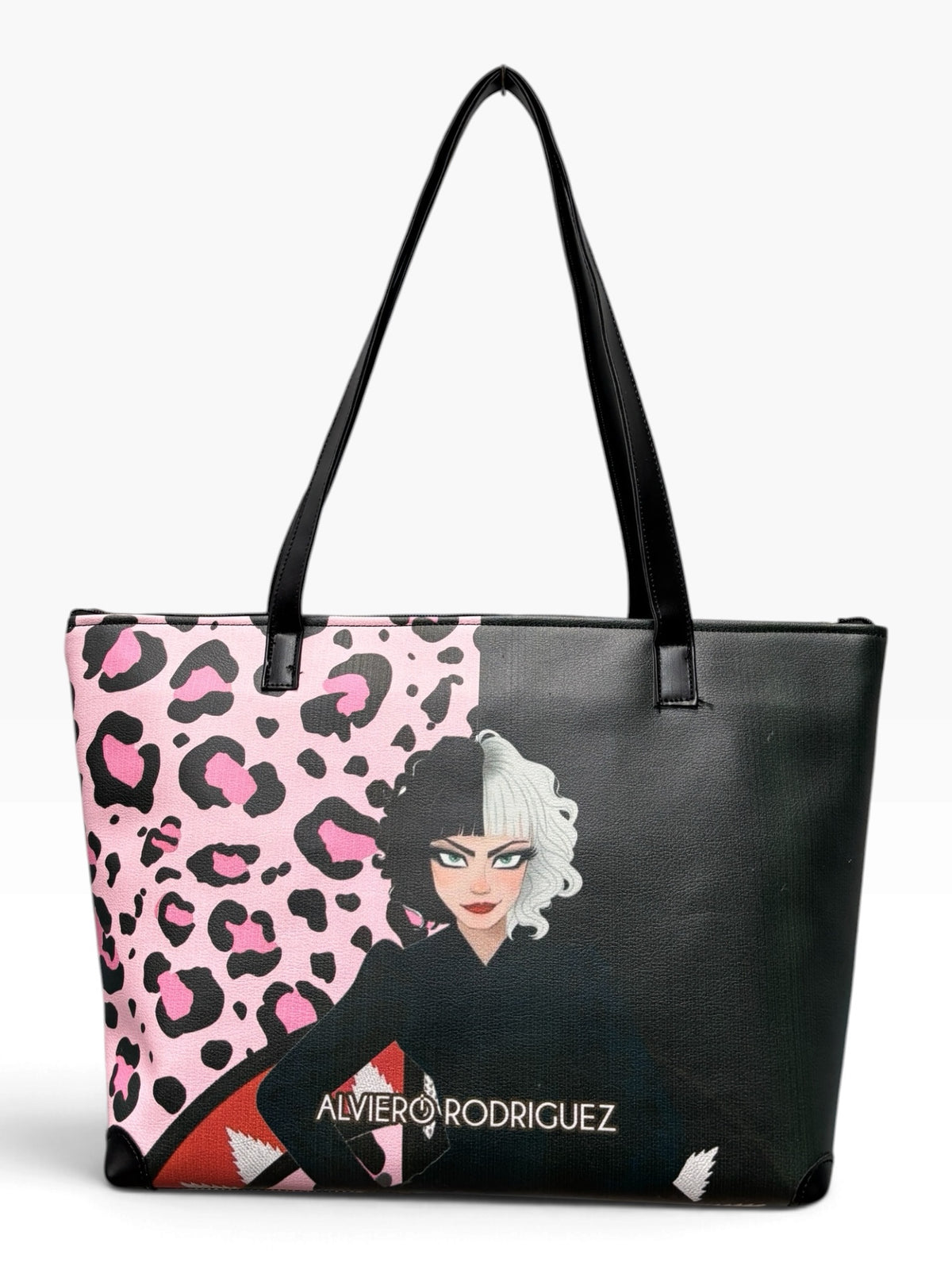 SHOPPER MAXI CRUDELIA PINK LEOPARD