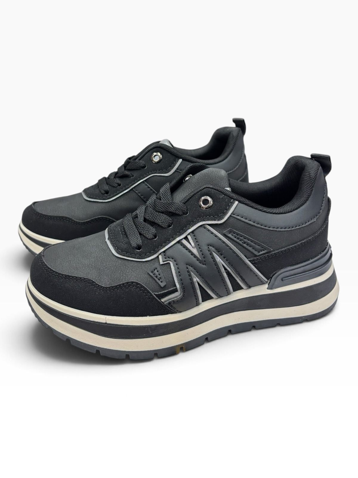 Sneakers Platform Comfort Black