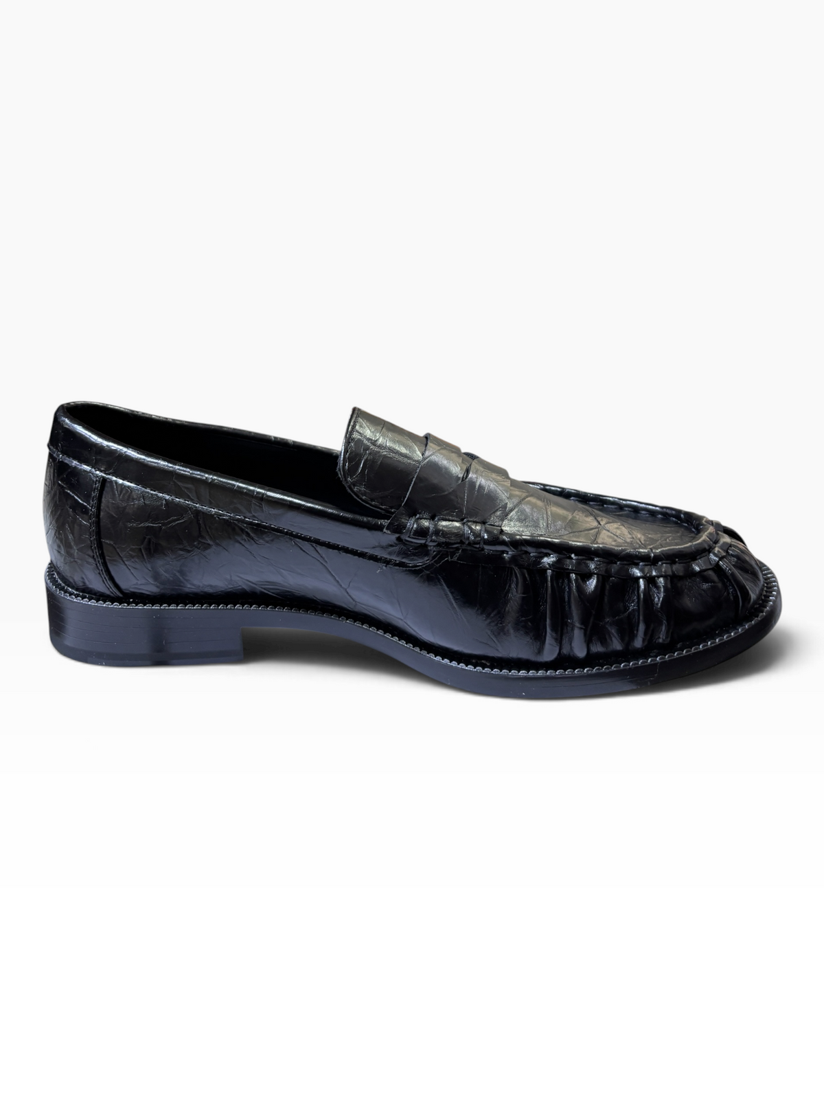 Mocassino Black Croco