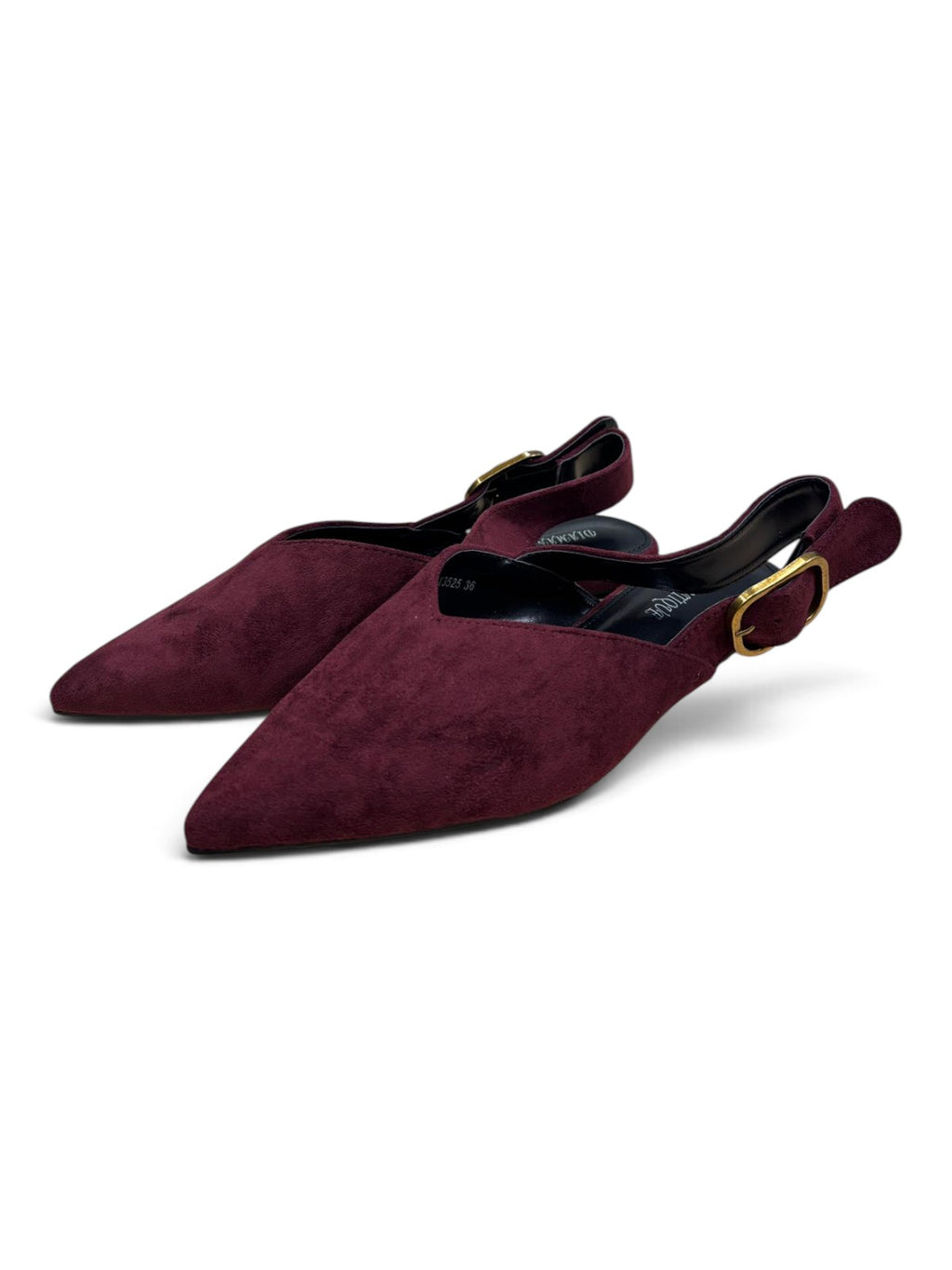 Slingback Bordeaux Élégance