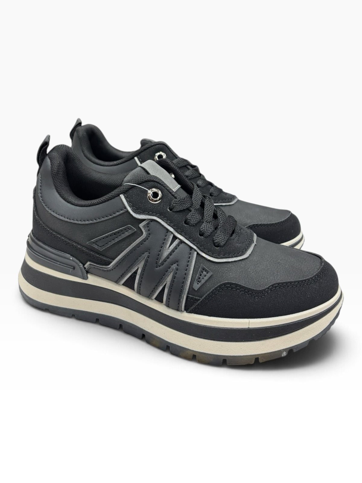 Sneakers Platform Comfort Black