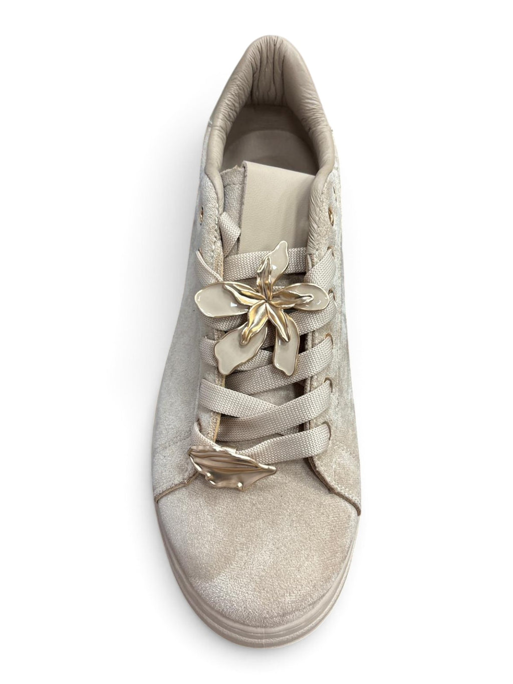 Sneakers Platform Jewel Beige