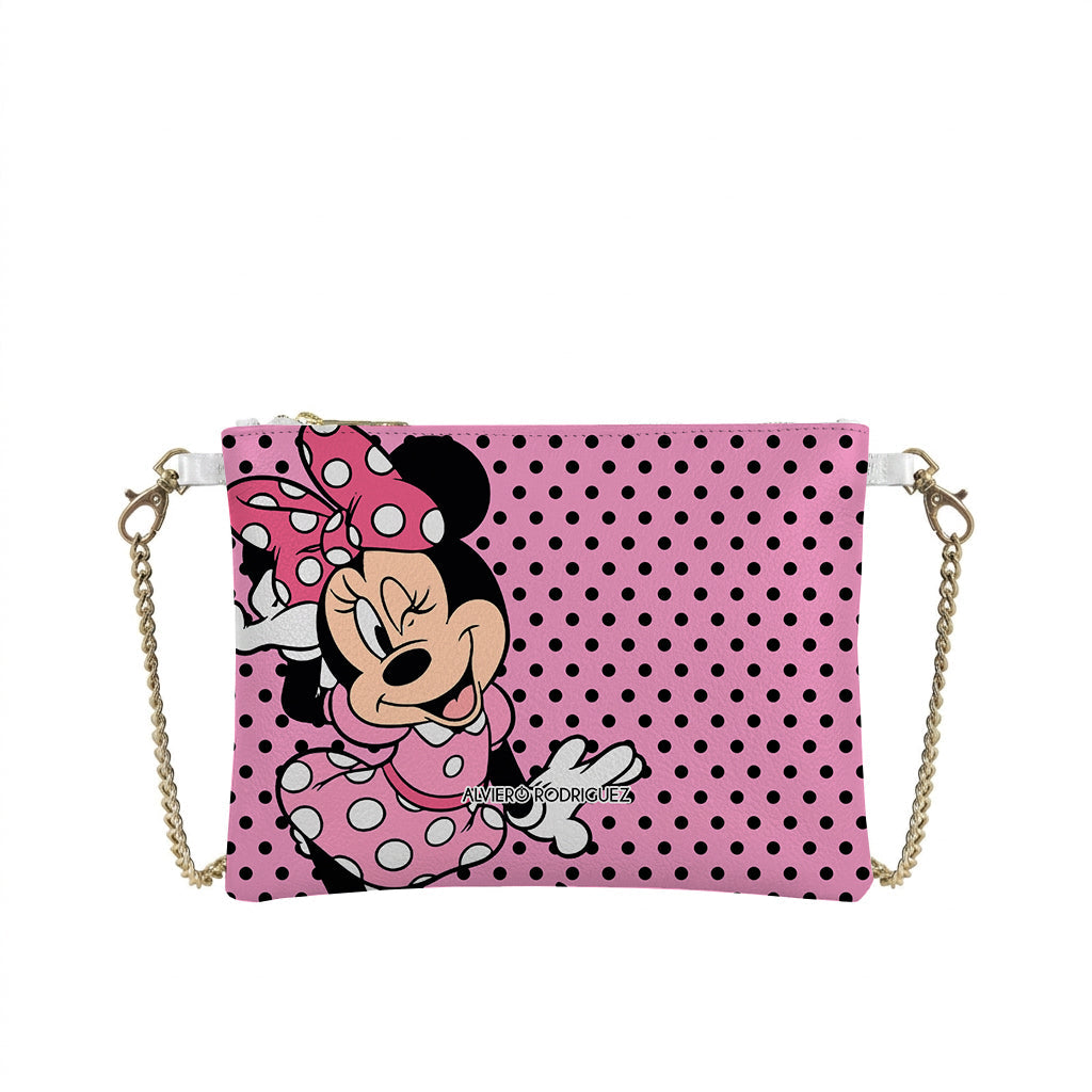 Pochette Teddy Minnie Rosa