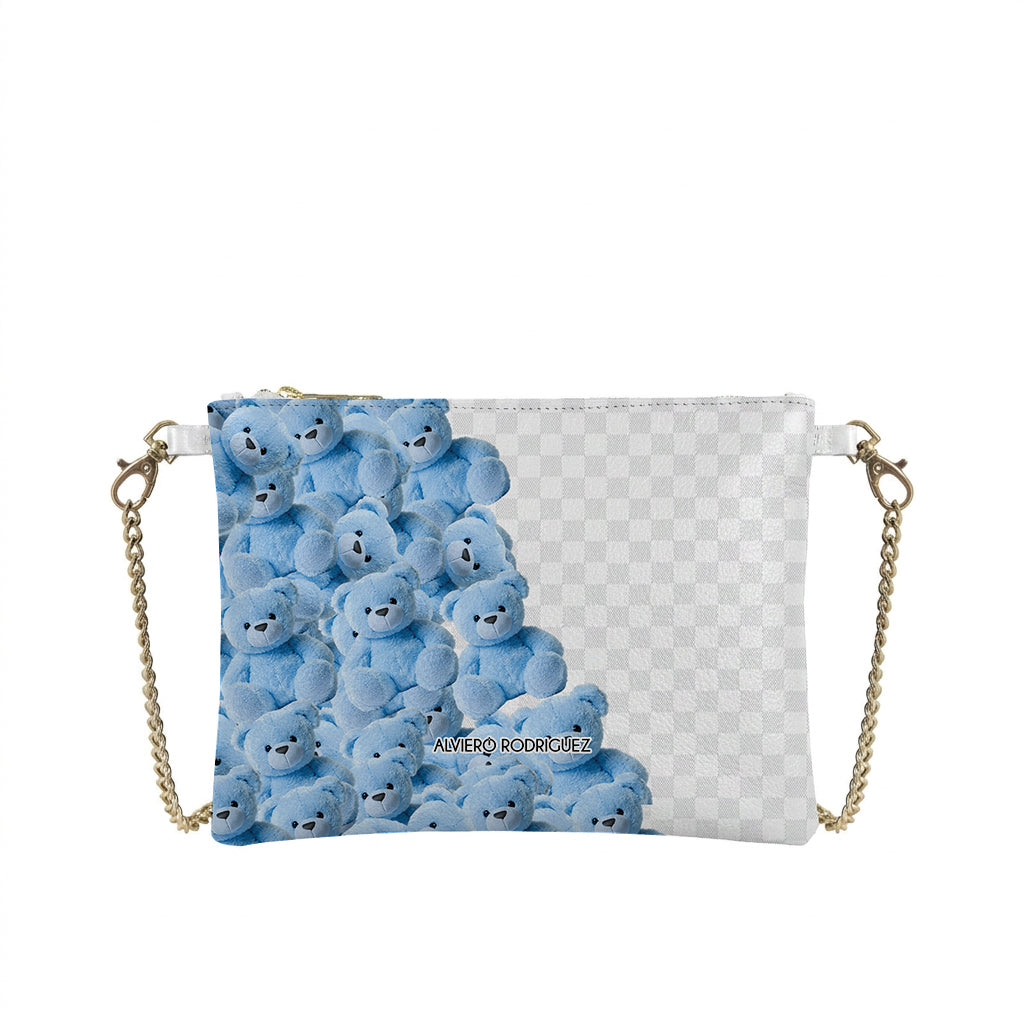 Pochette Teddy Blu