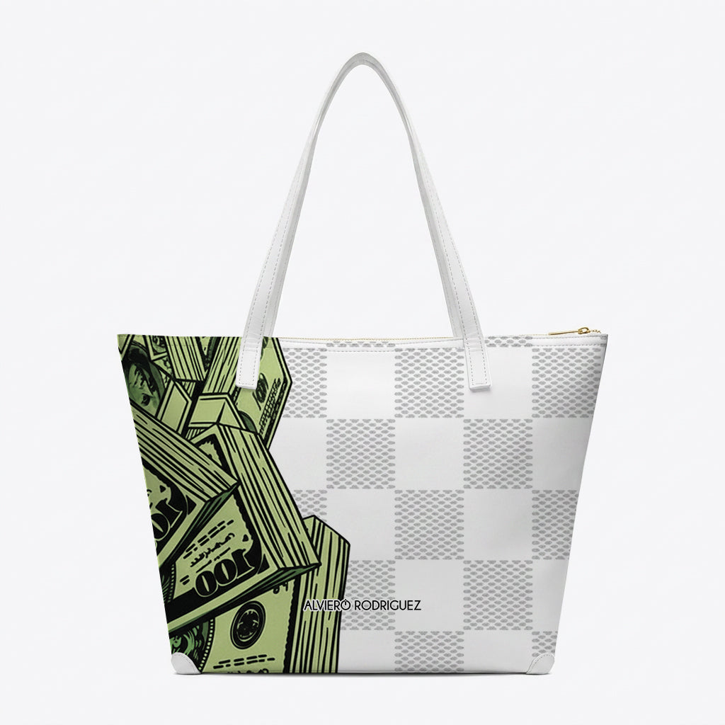 SHOPPER MAXI DOLLAR WHITE