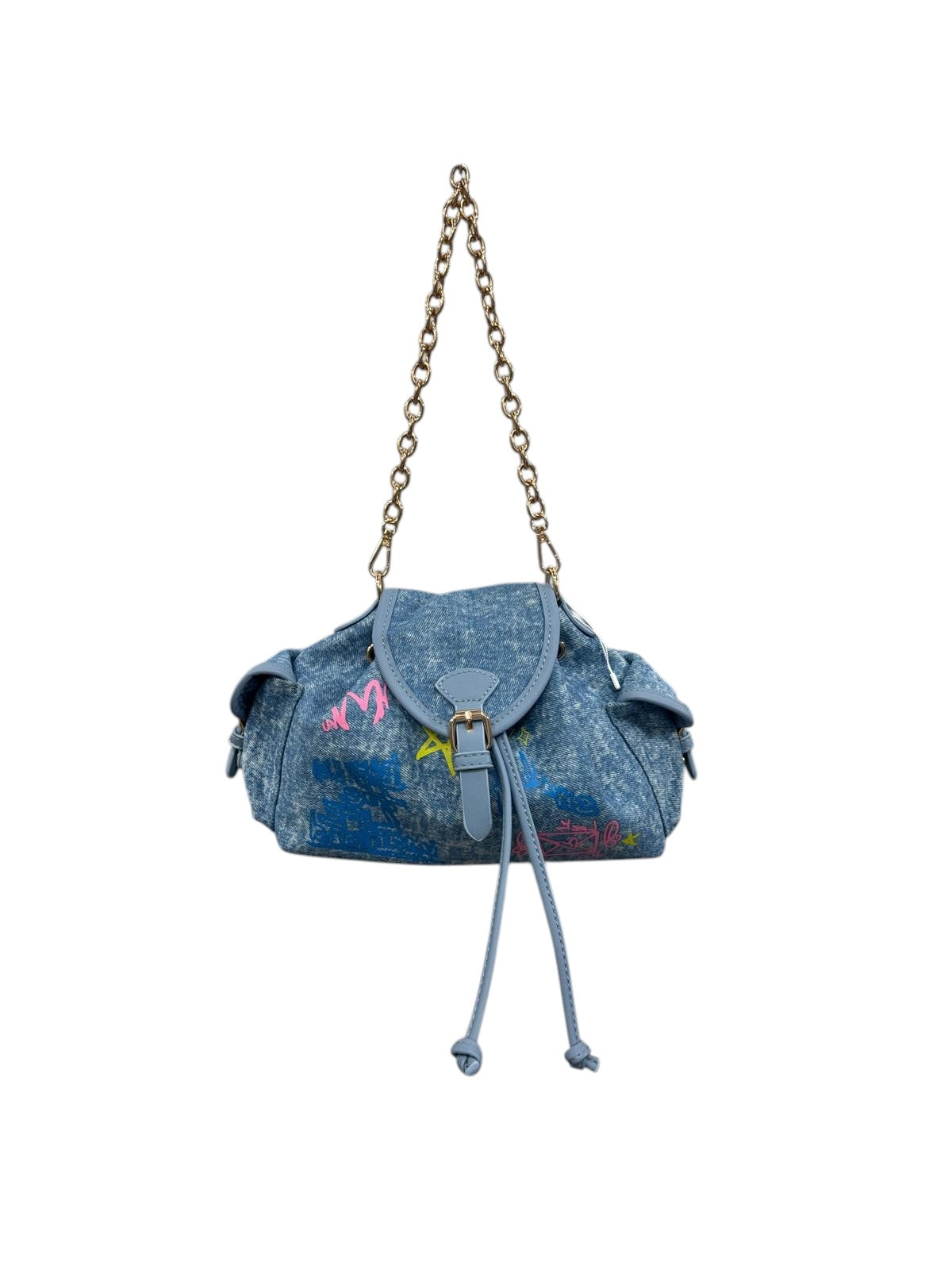 Borsa Stella Denim Chiaro
