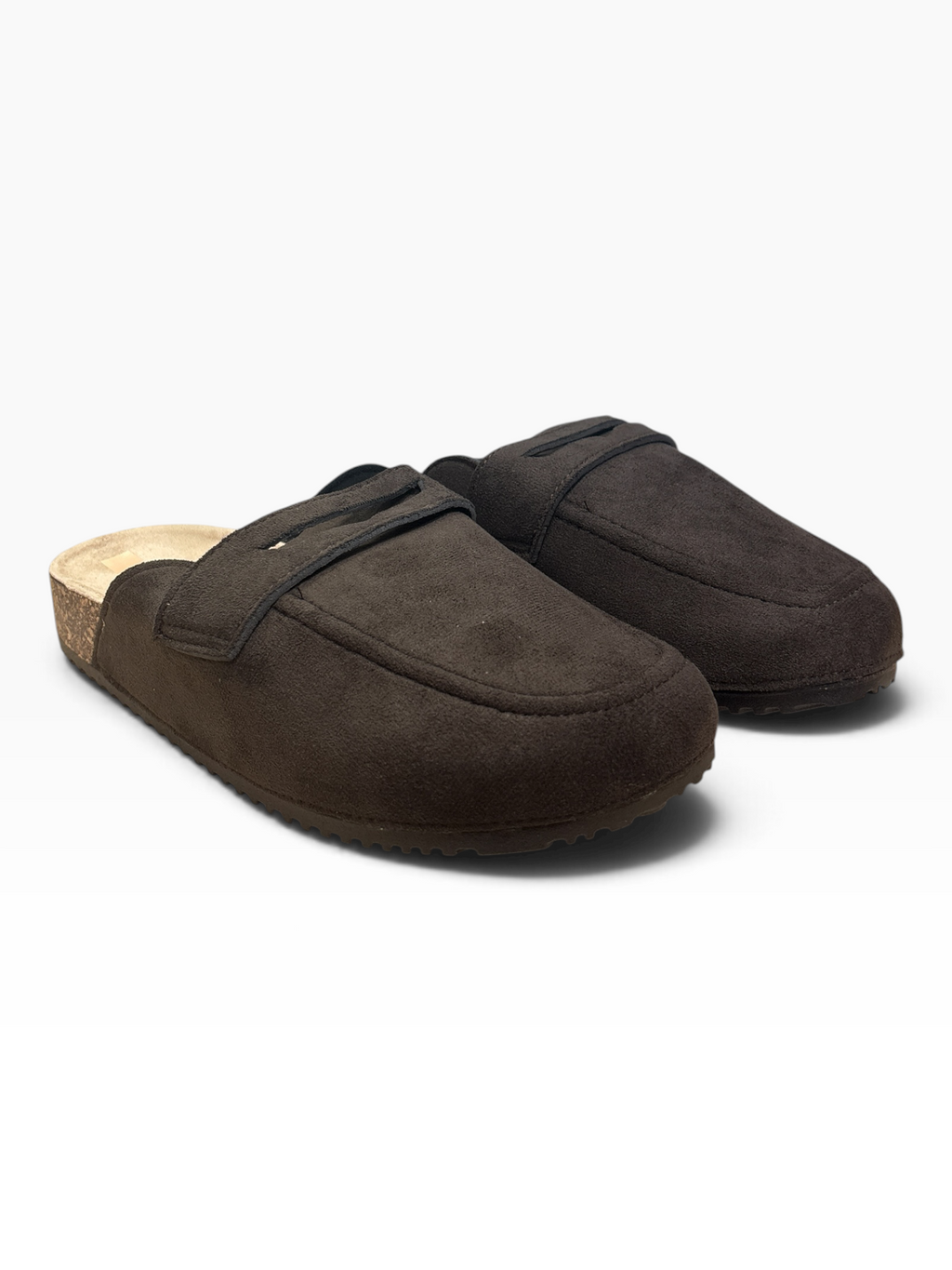 Sabot Marroni in Suede