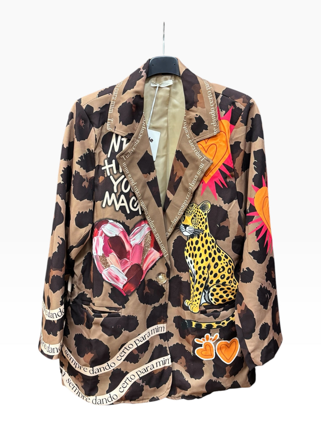 Blazer LEOPARD HEART