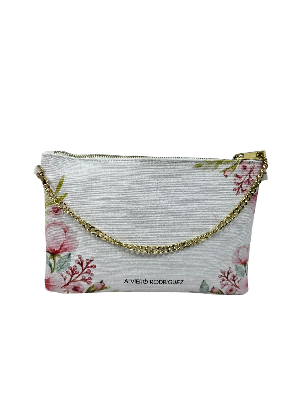 Pochette Cleopatra Fiori Fondo Bianco