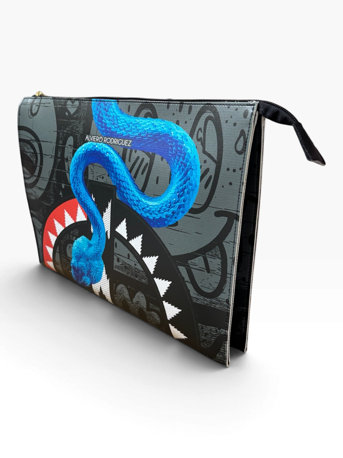 BORSA LOLLYPOP BLU SNAKE
