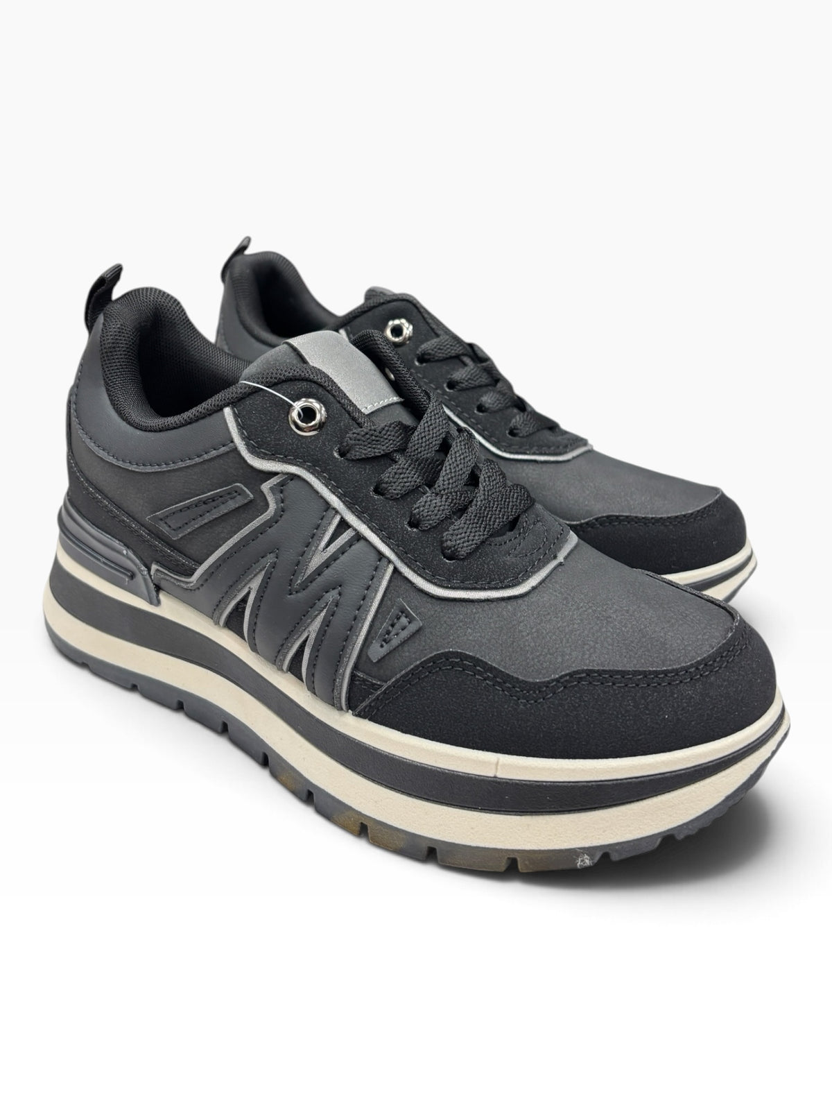 Sneakers Platform Comfort Black