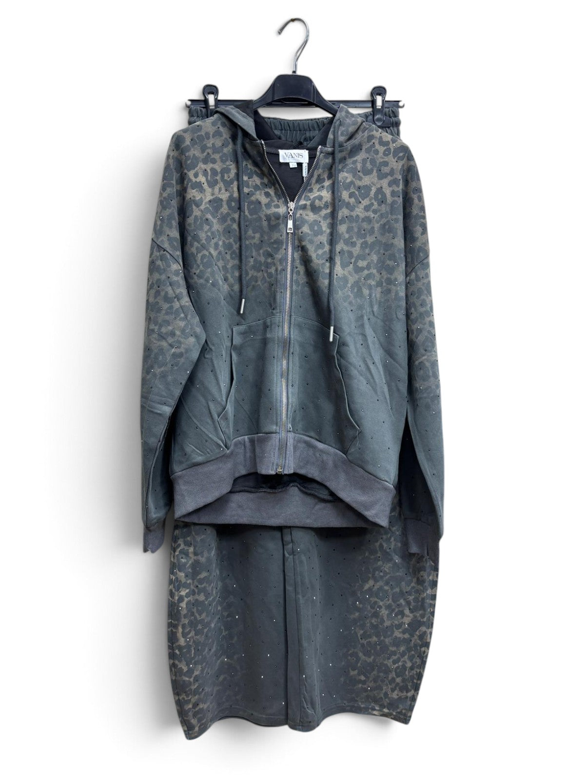 Completo Animalier Crystal Grigio