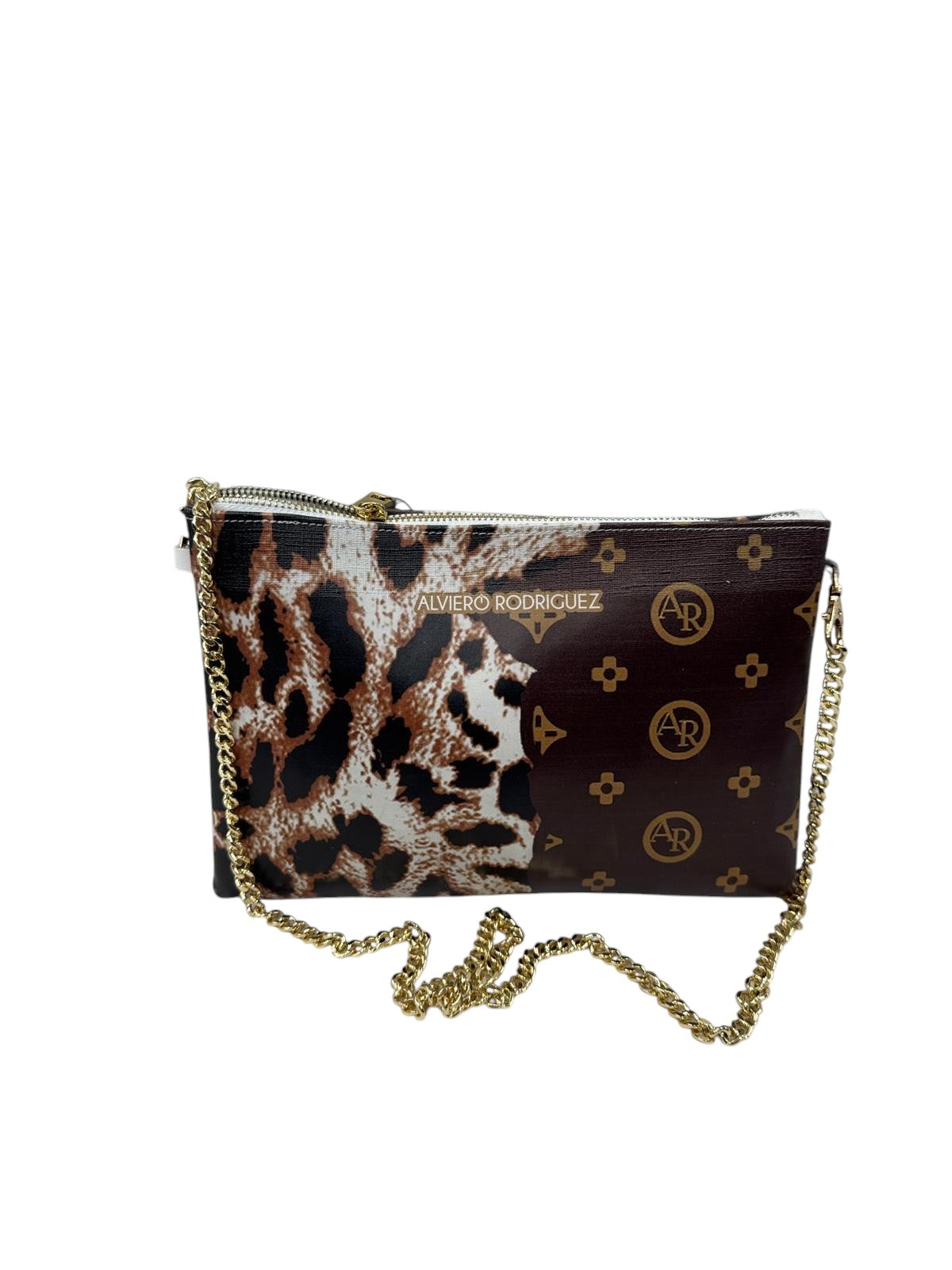 Pochette Cleopatra Duo Fantasia Fondo Marrone