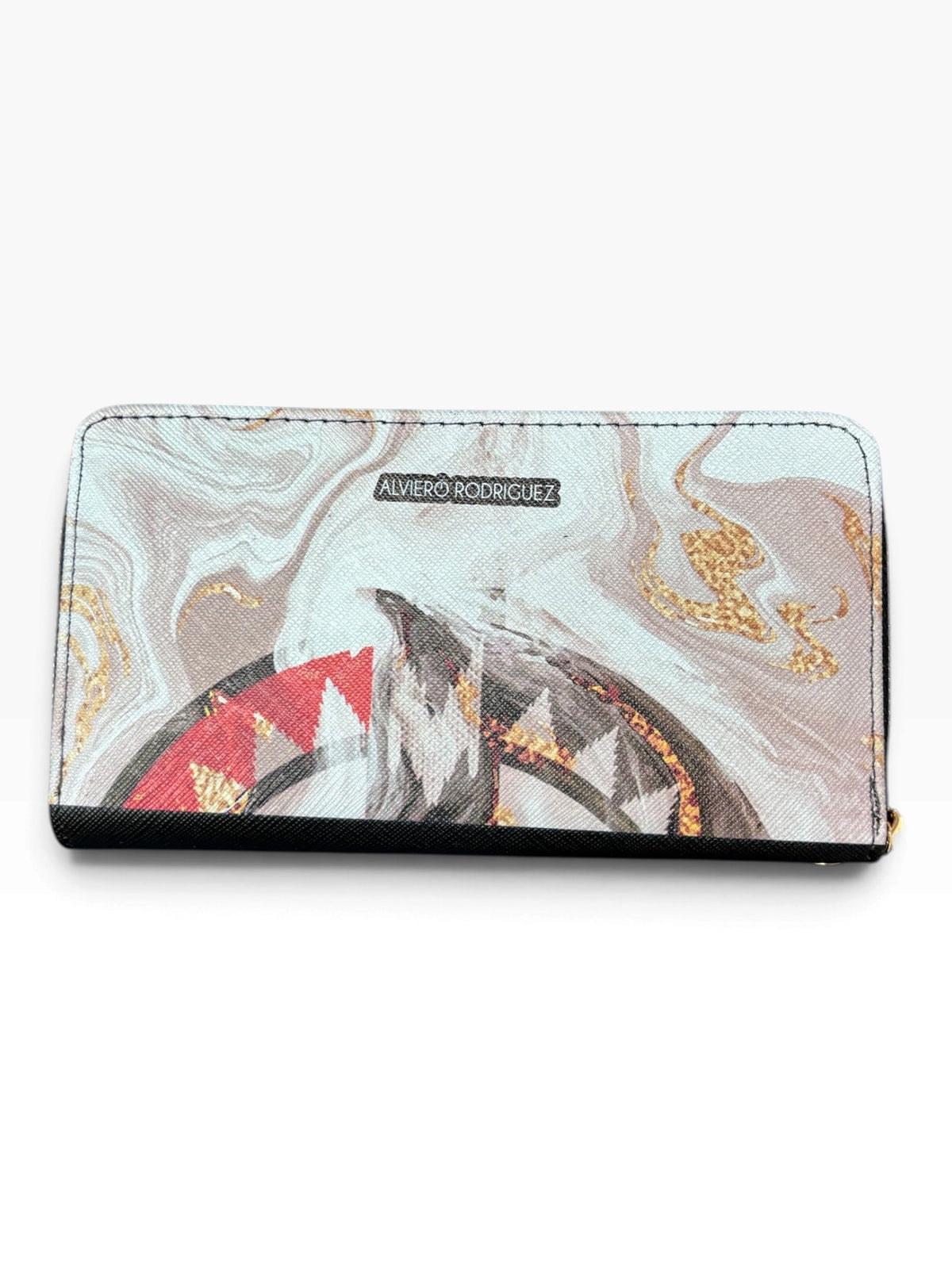 Portafoglio Gold/Beige/White