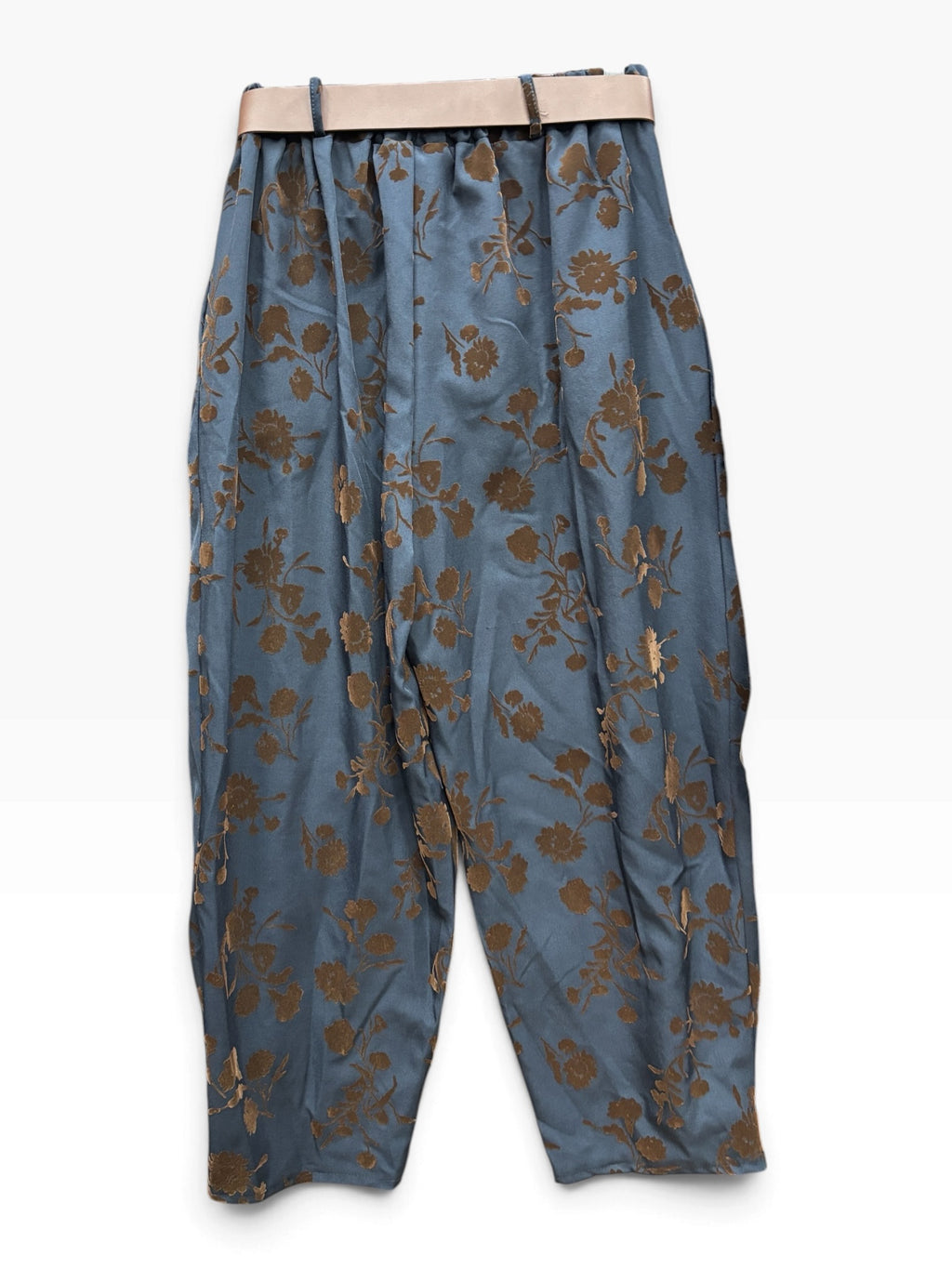 Pantalone NEW Wrap Roses Blue