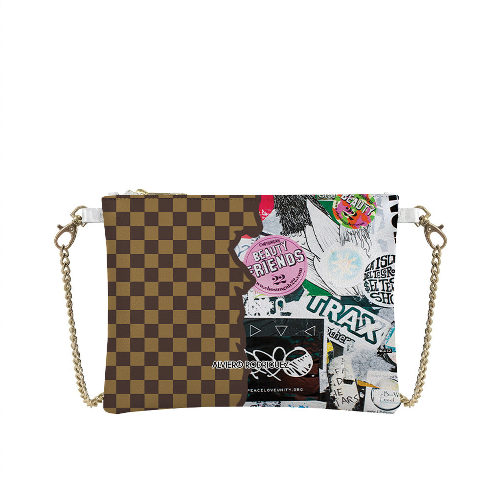 Pochette Teddy HALF BROWN