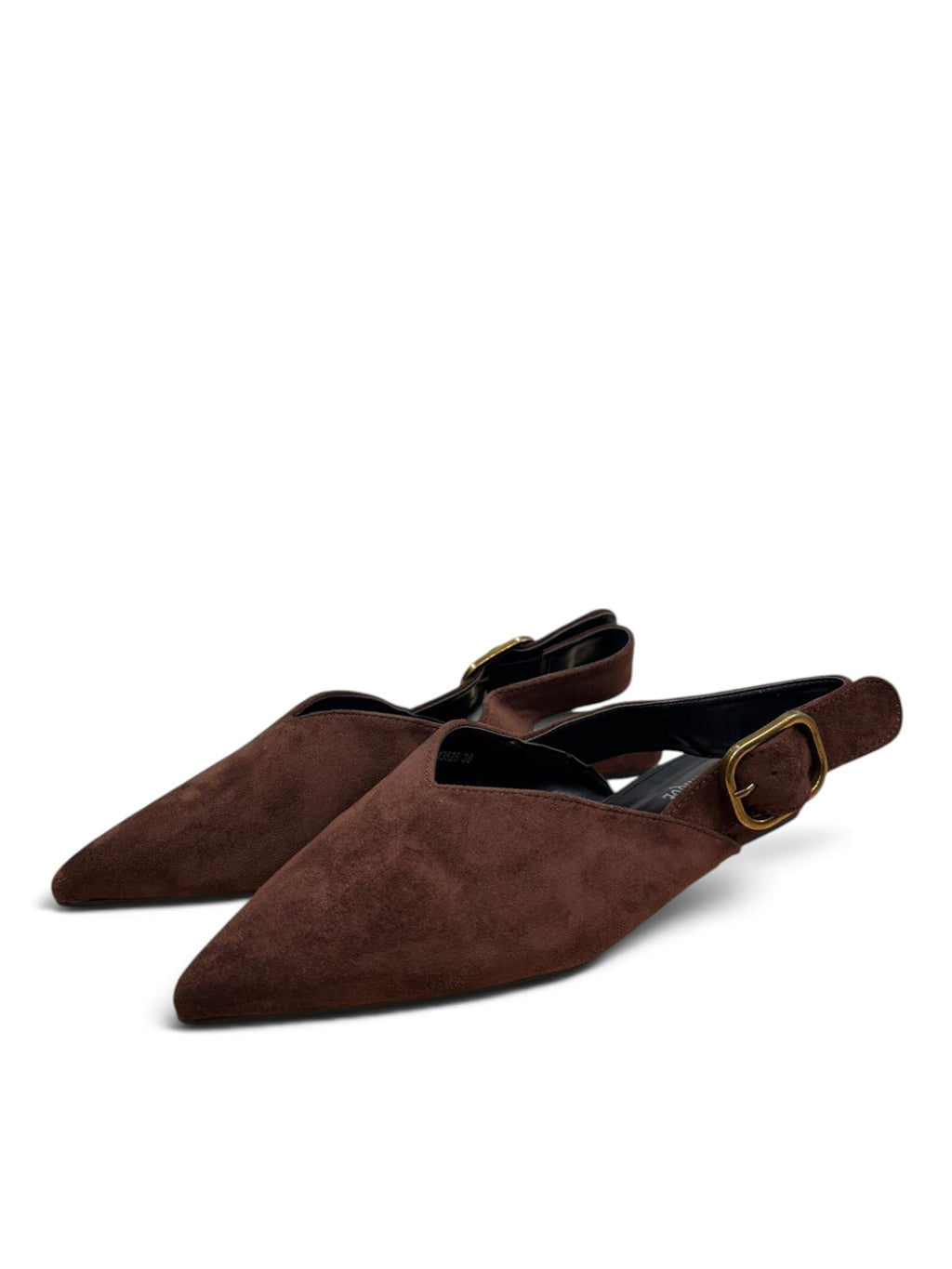 Slingback Marrone Élégance