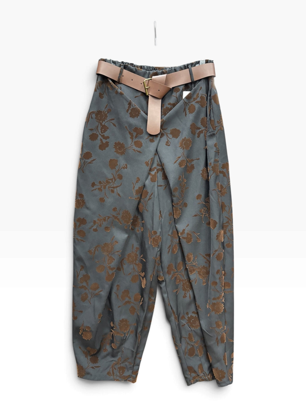 Pantalone NEW Wrap Roses Nero