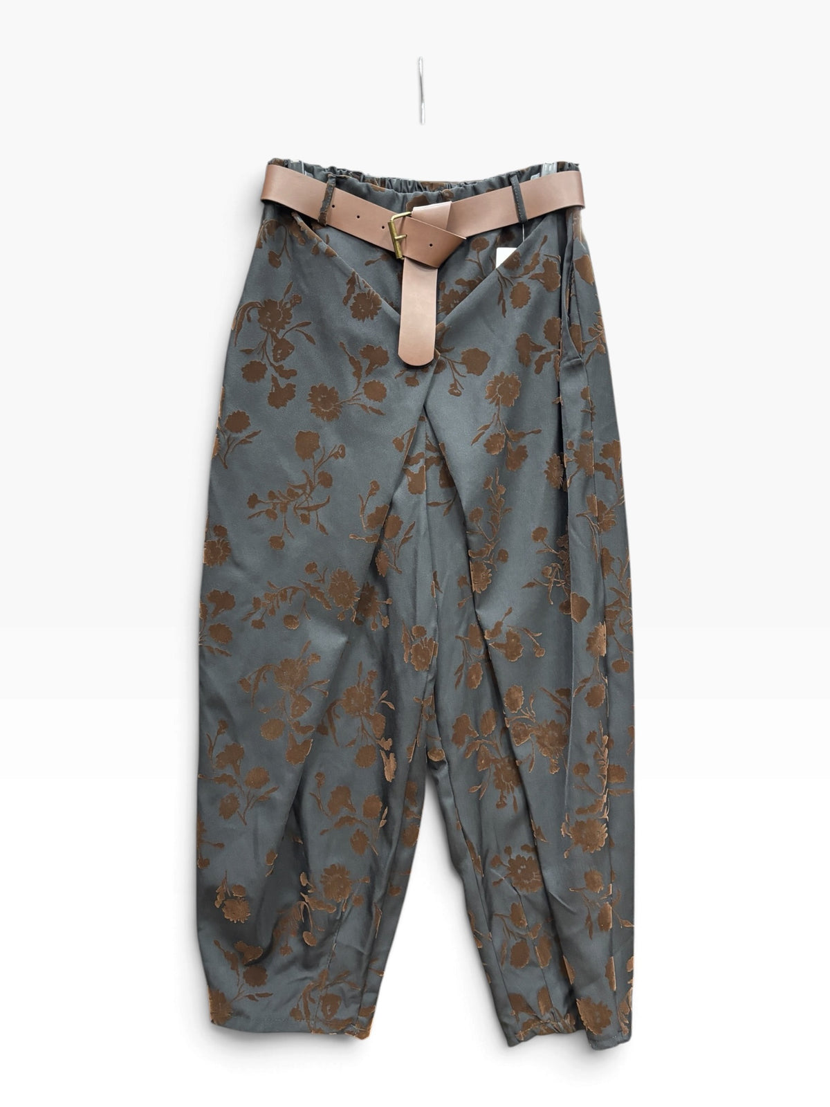 Pantalone NEW Wrap Roses Nero