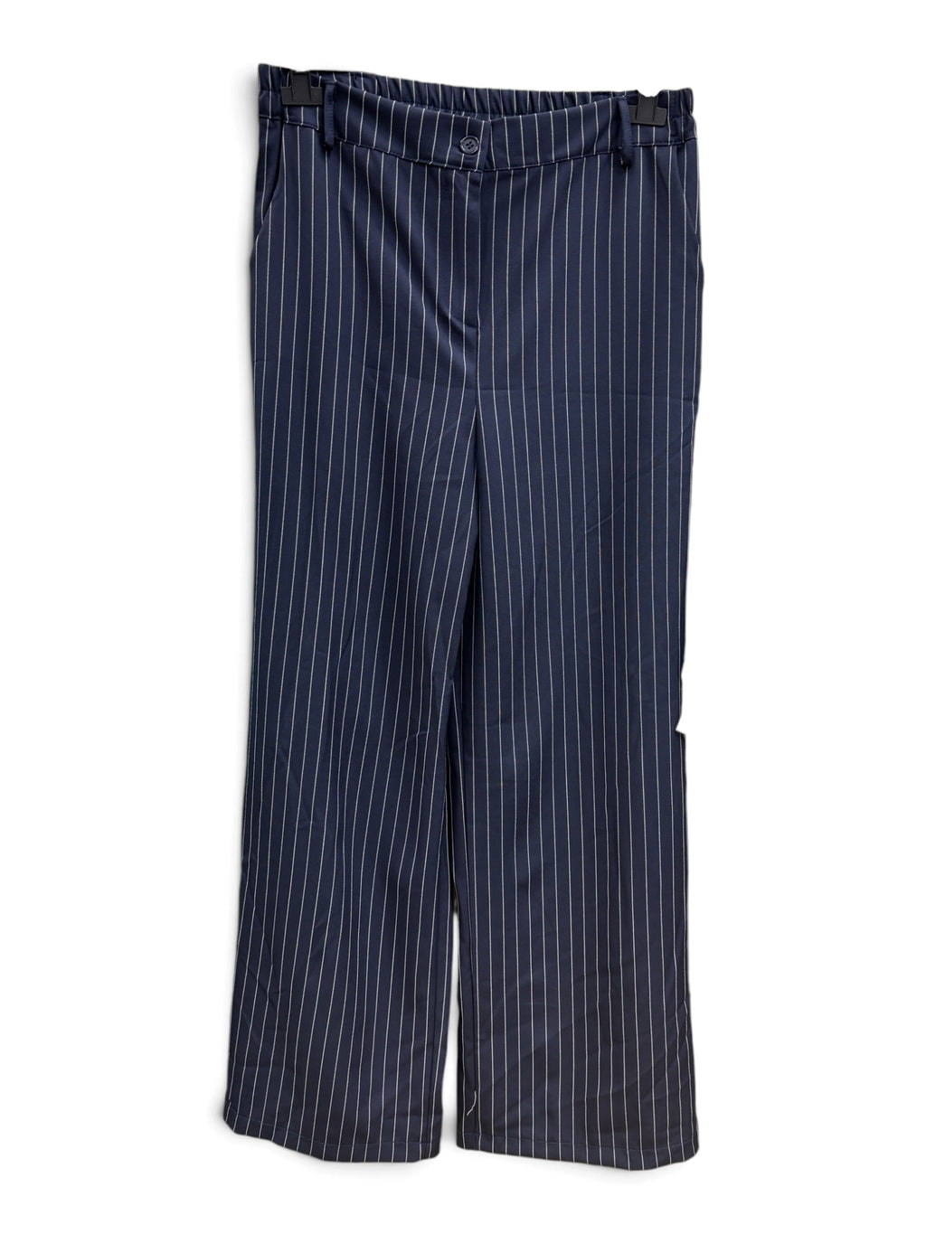 Completo Tailleur 4 Pezzi Blue Gessato – Blazer, Pantalone, Camicia e Cravatta