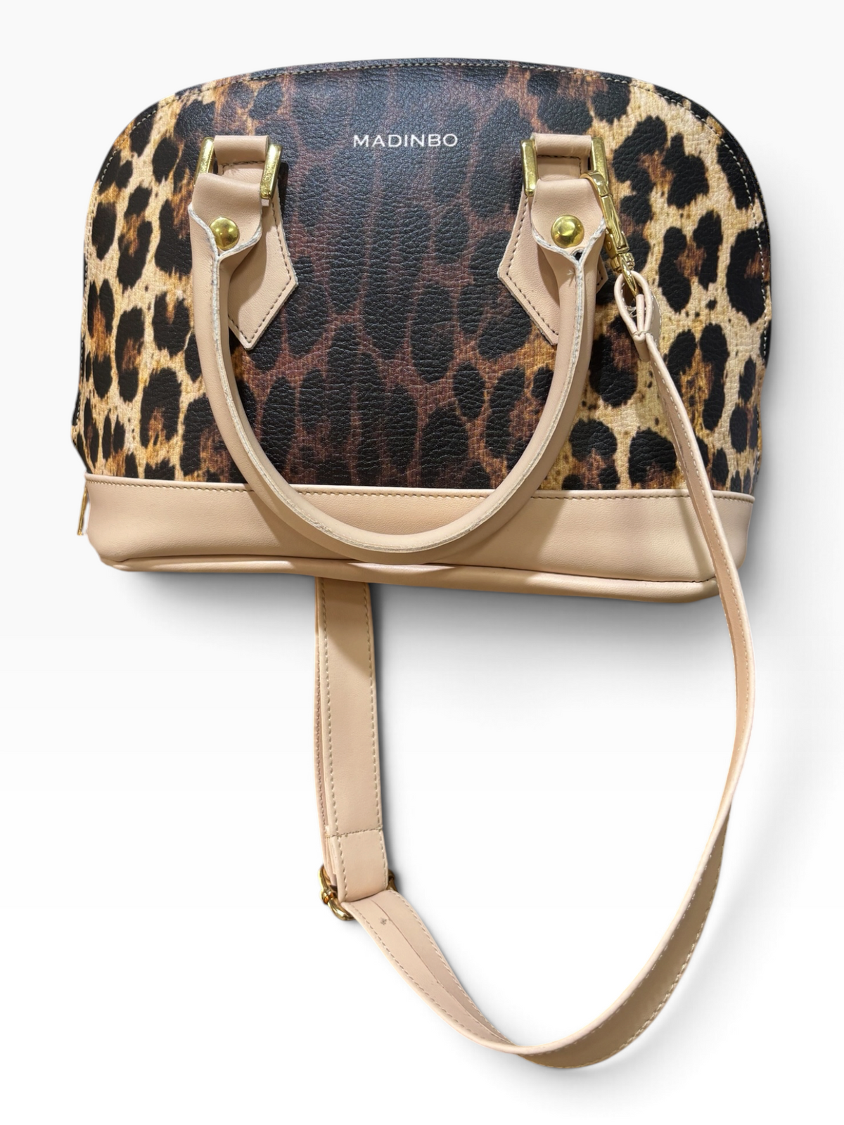 Borsa a Mano Animalier con Tracolla - Made in Italy