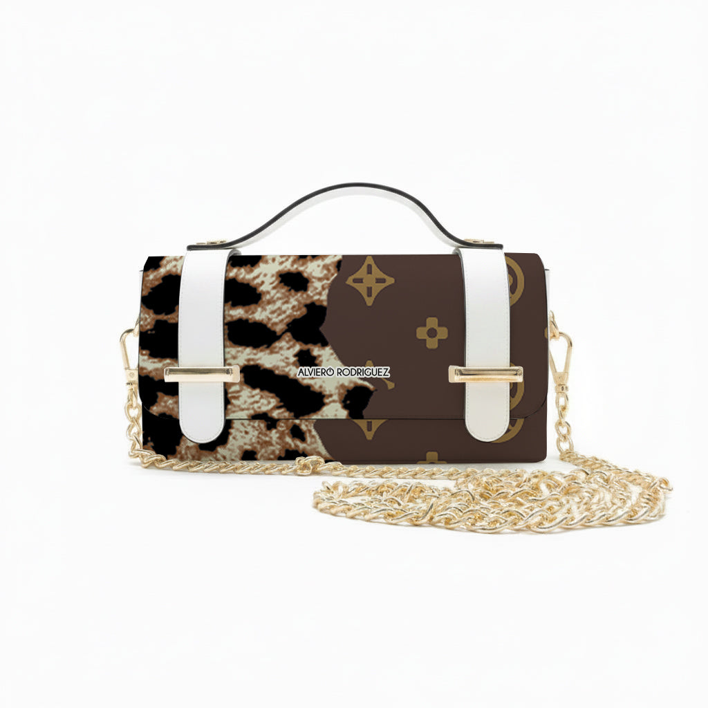 Borsa Chery Leopard Pattern Brown