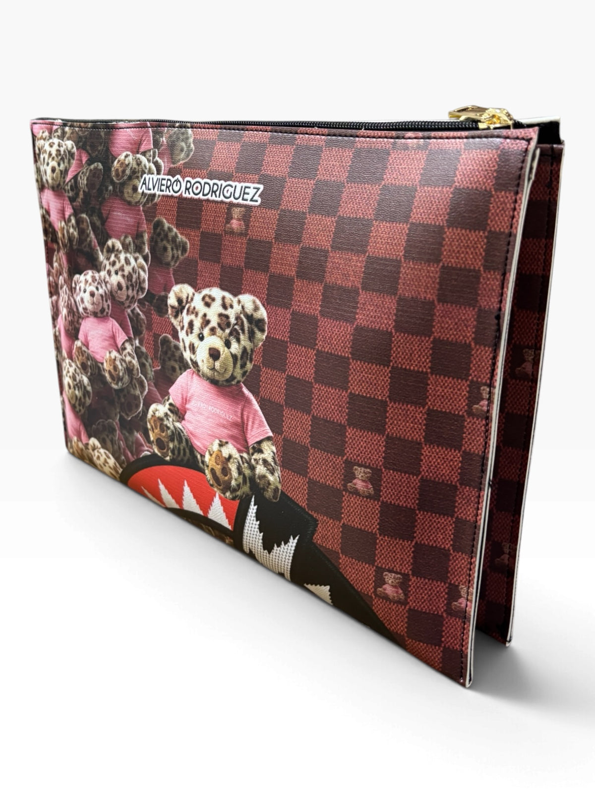 BORSA LOLLYPOP TEDDY PATTERN RED