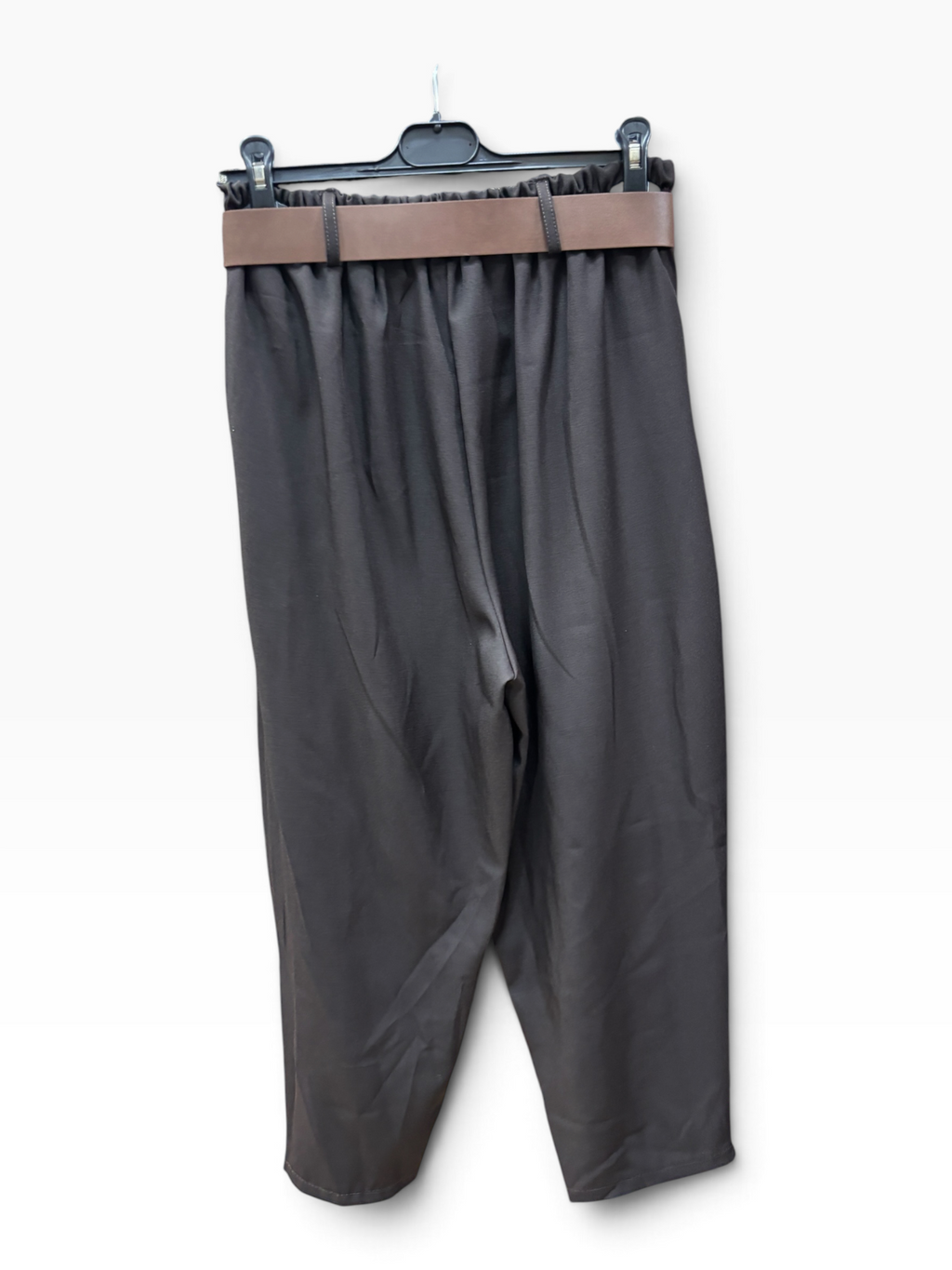 Pantalone NEW Wrap con Cintura Marrone