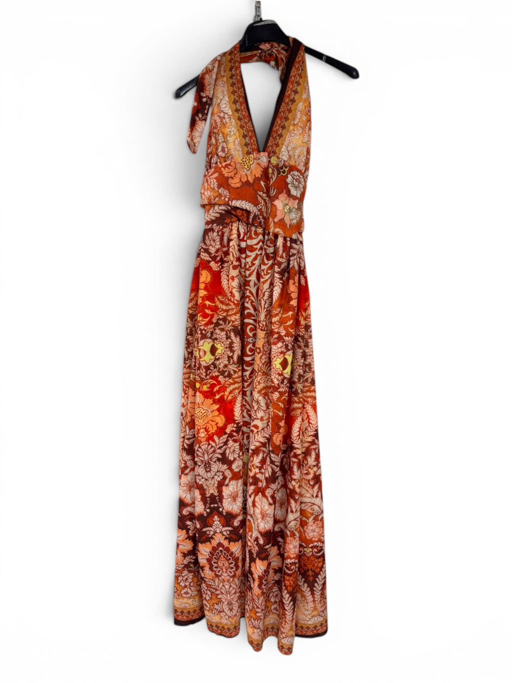Vestito Lungo Positano Arancio