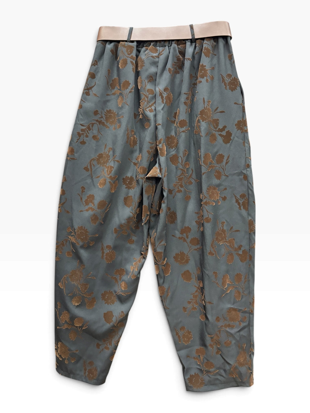 Pantalone NEW Wrap Roses Nero