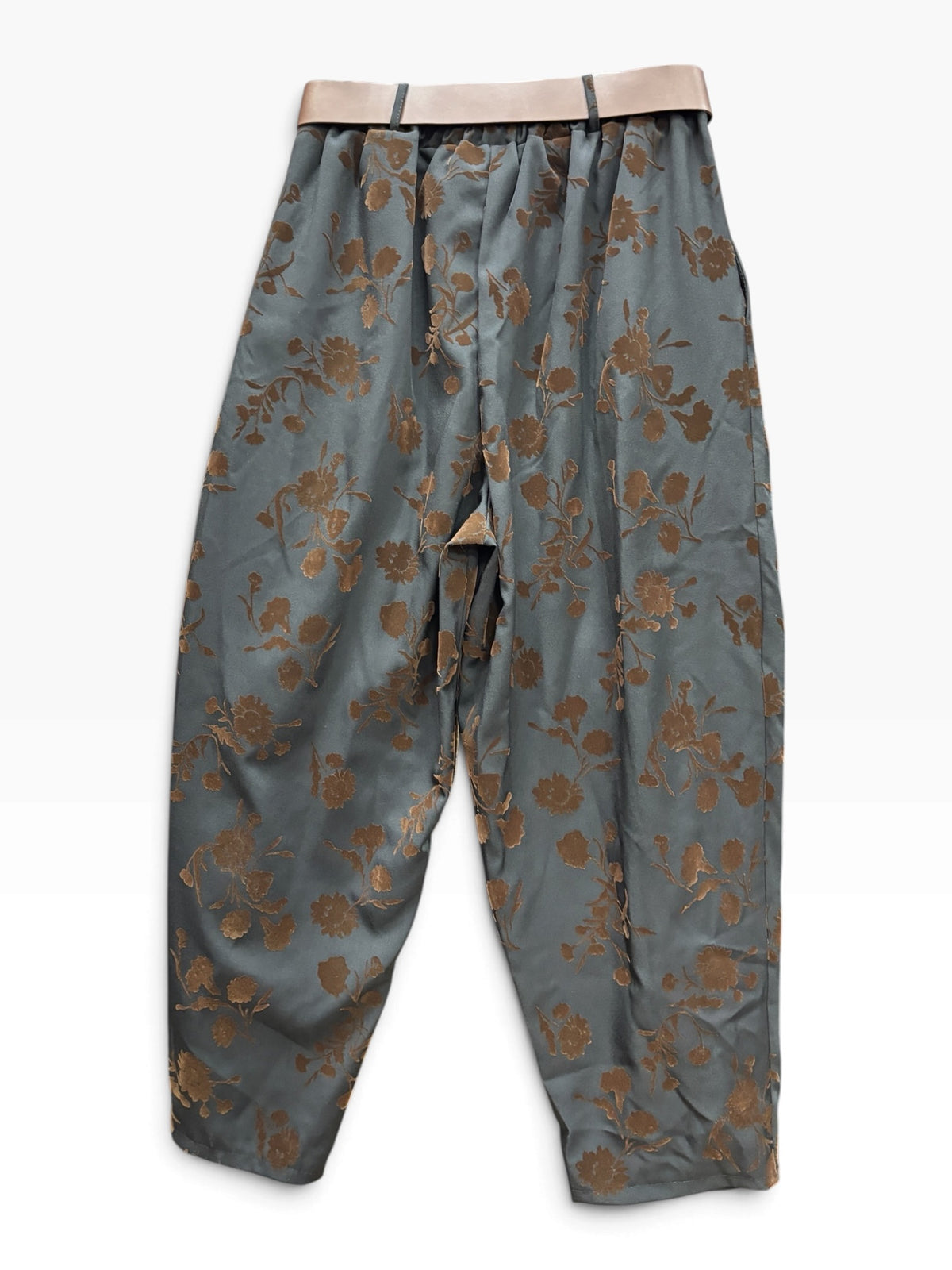 Pantalone NEW Wrap Roses Nero