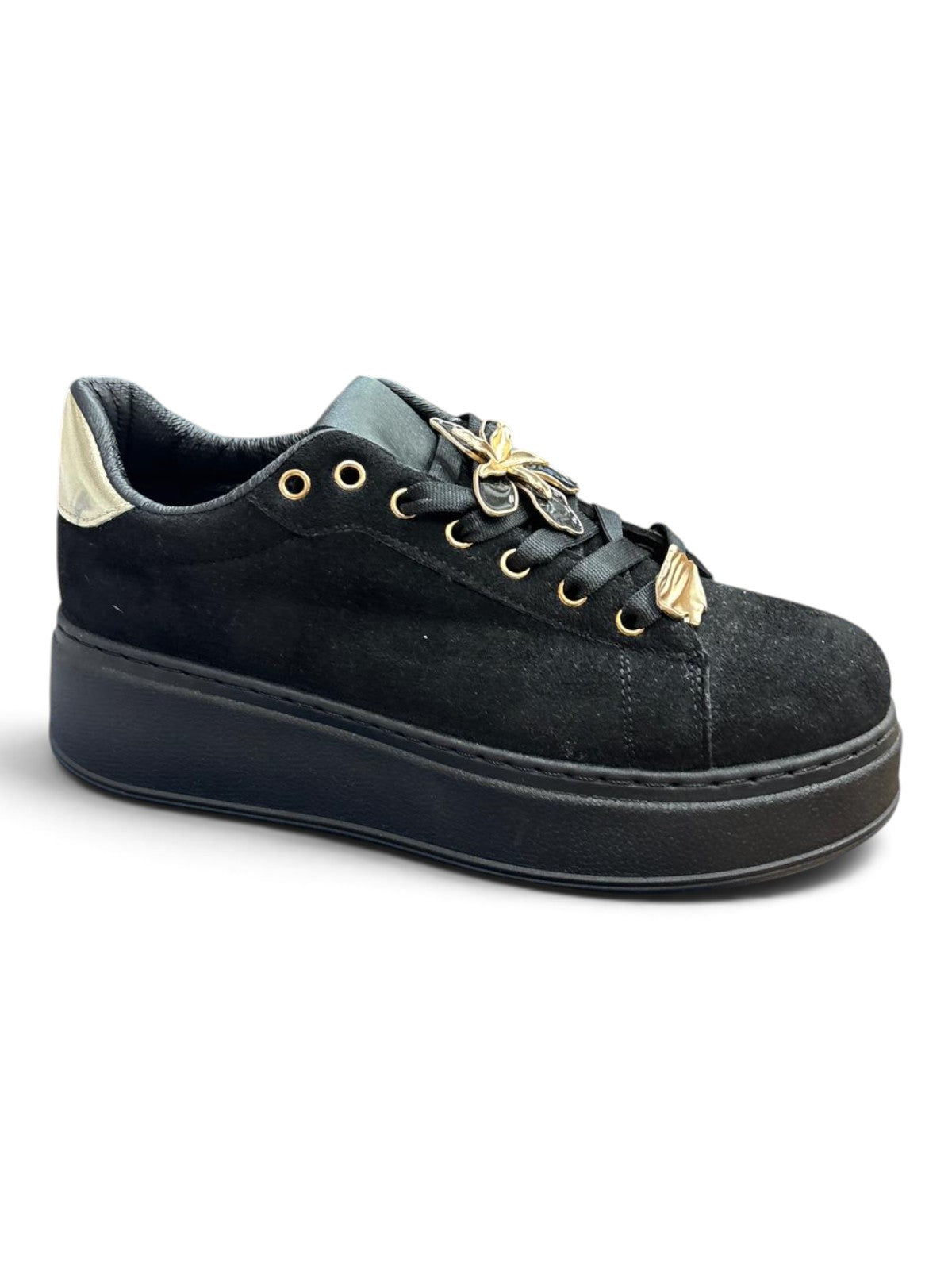 Sneakers Platform Jewel Nera
