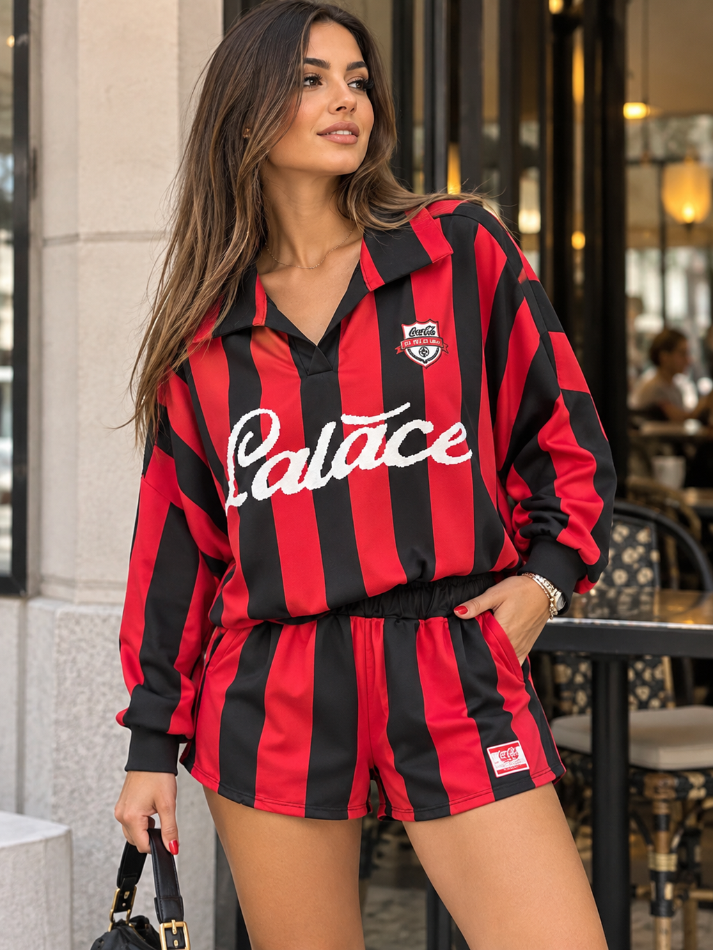 Completo Palace Red & Black