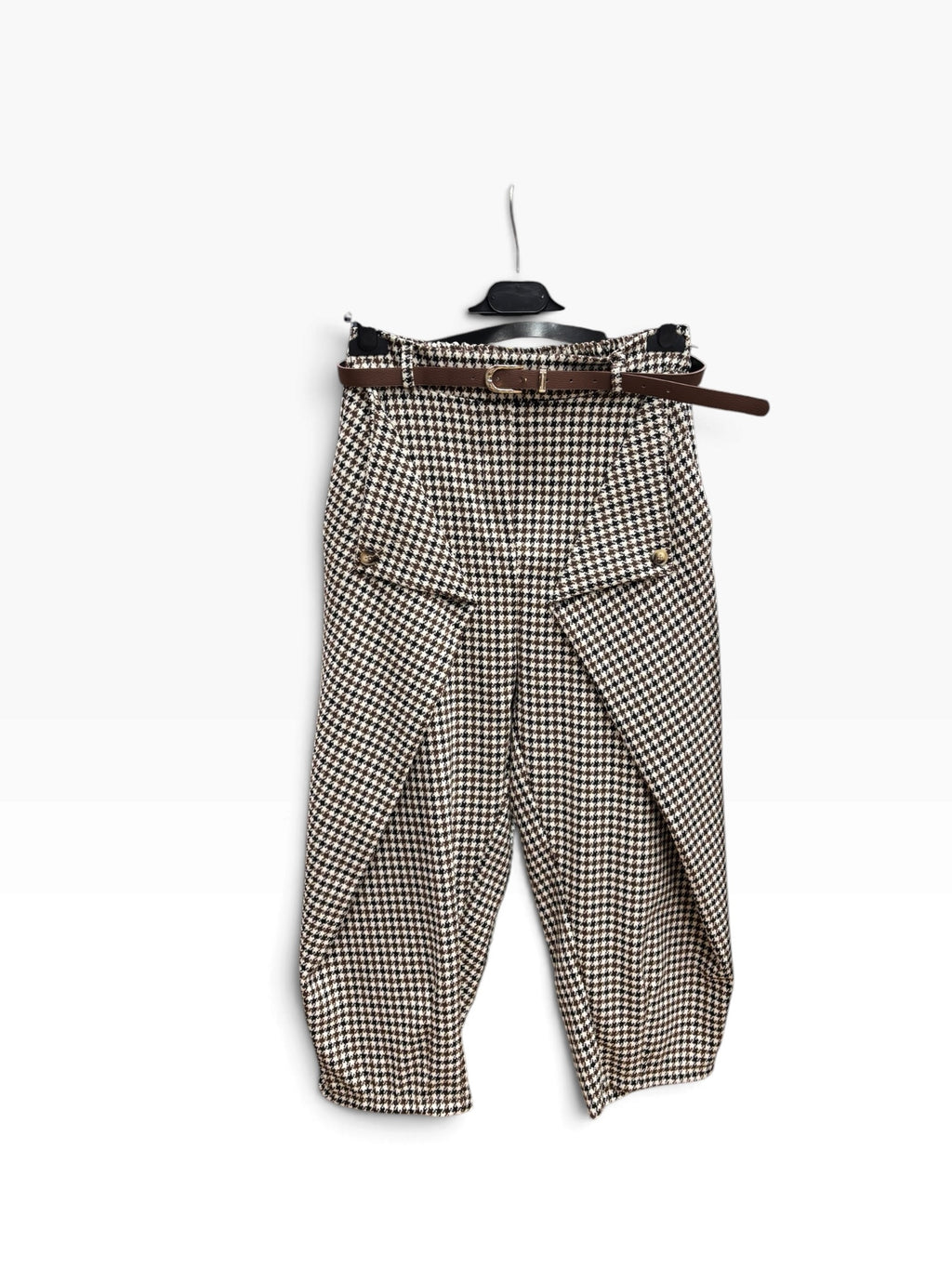 Pantalone Palazzo British Chic
