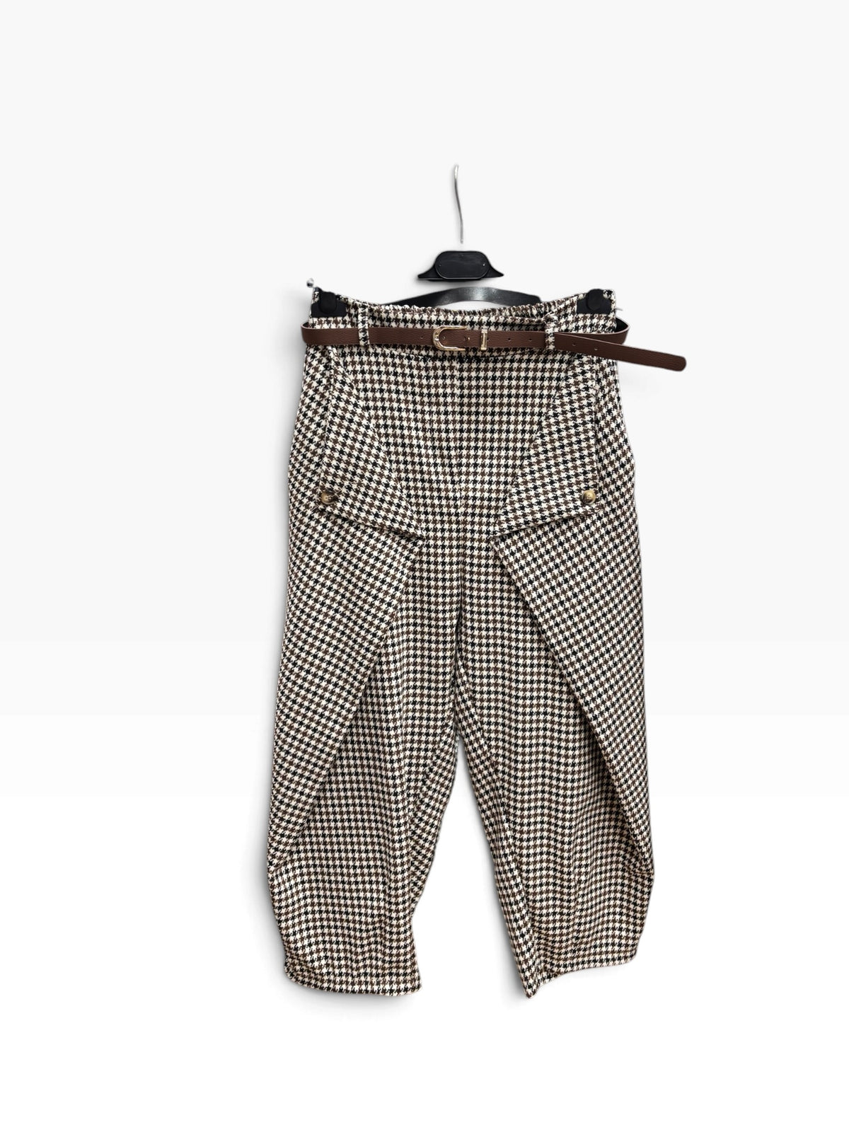 Pantalone Palazzo British Chic