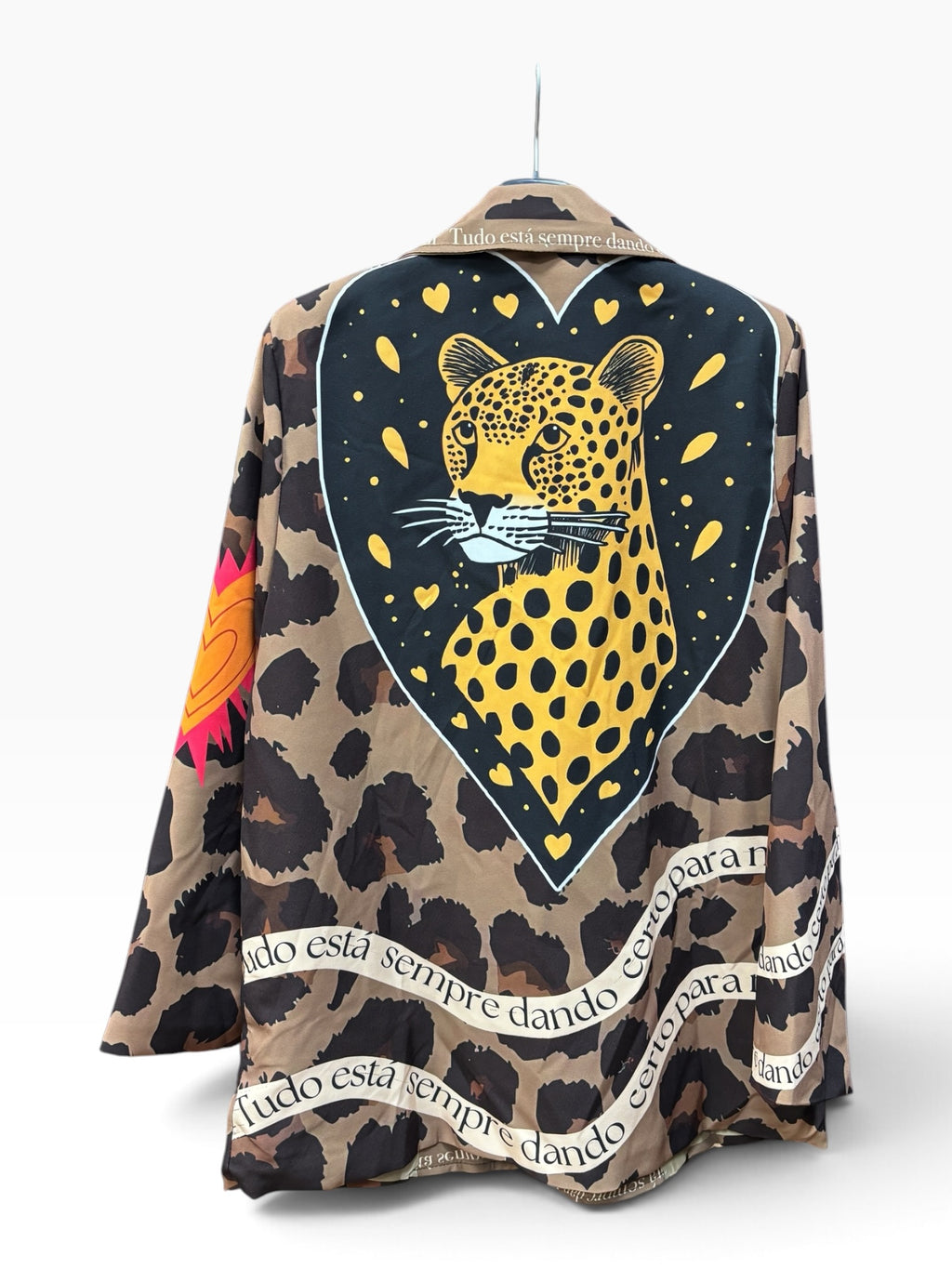 Blazer LEOPARD HEART