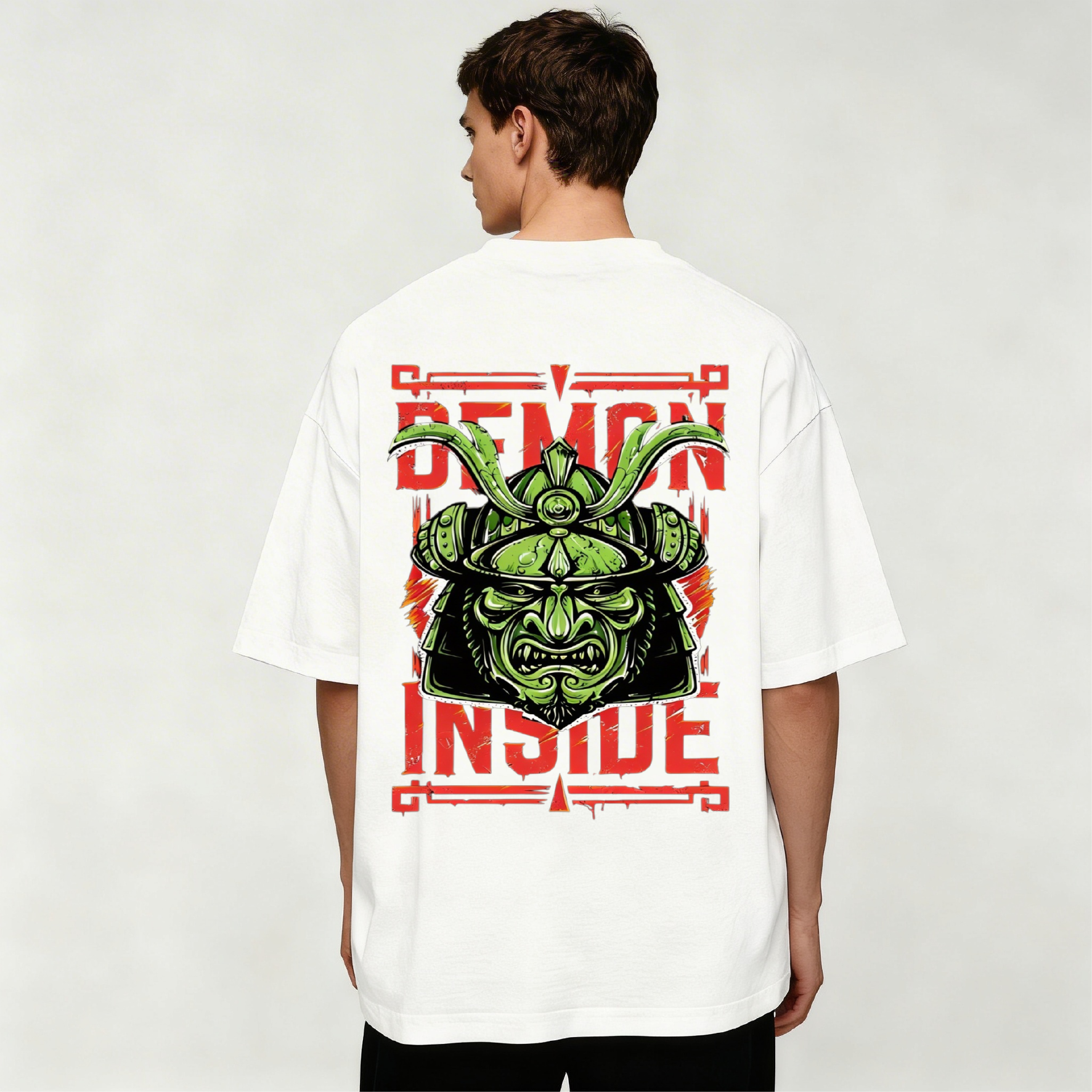 T SHIRT OVER UOMO DEMON