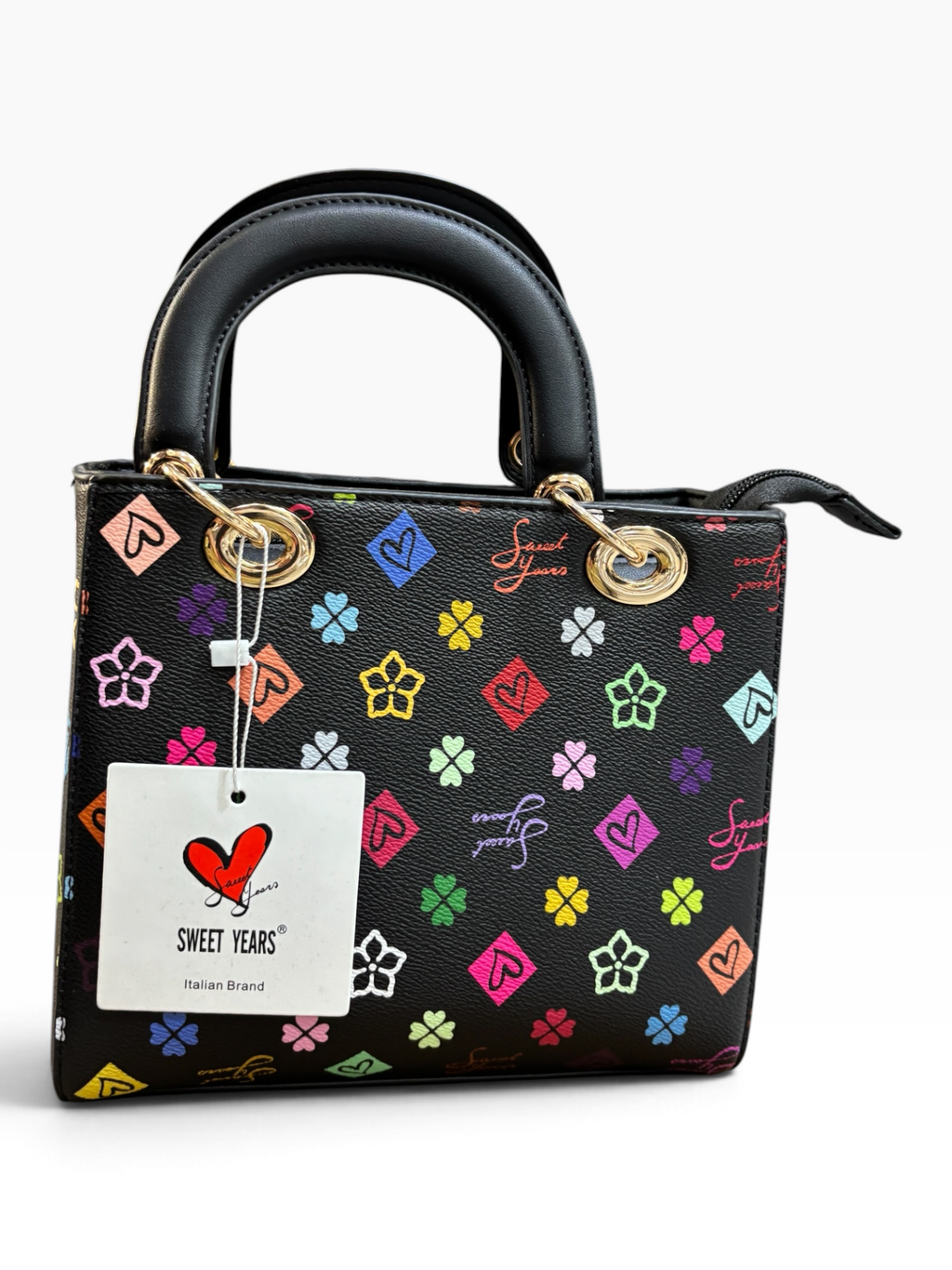 Borsa Sweet Years Nera/Multicolor