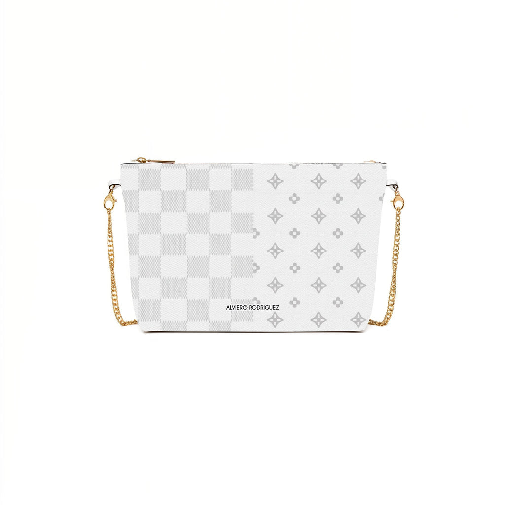DIVA BAG BIANCA WHITE GREY