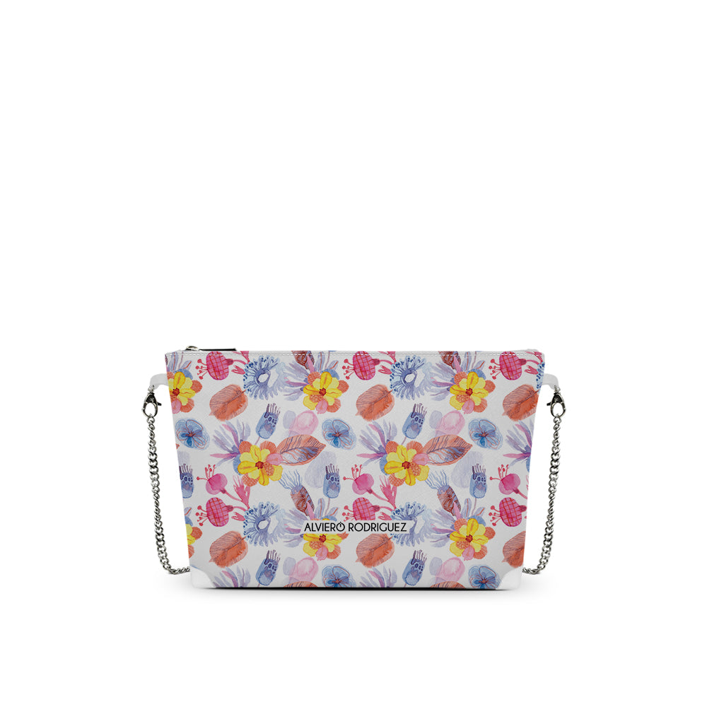 DIVA BAG BIANCA COLOR FLOWER