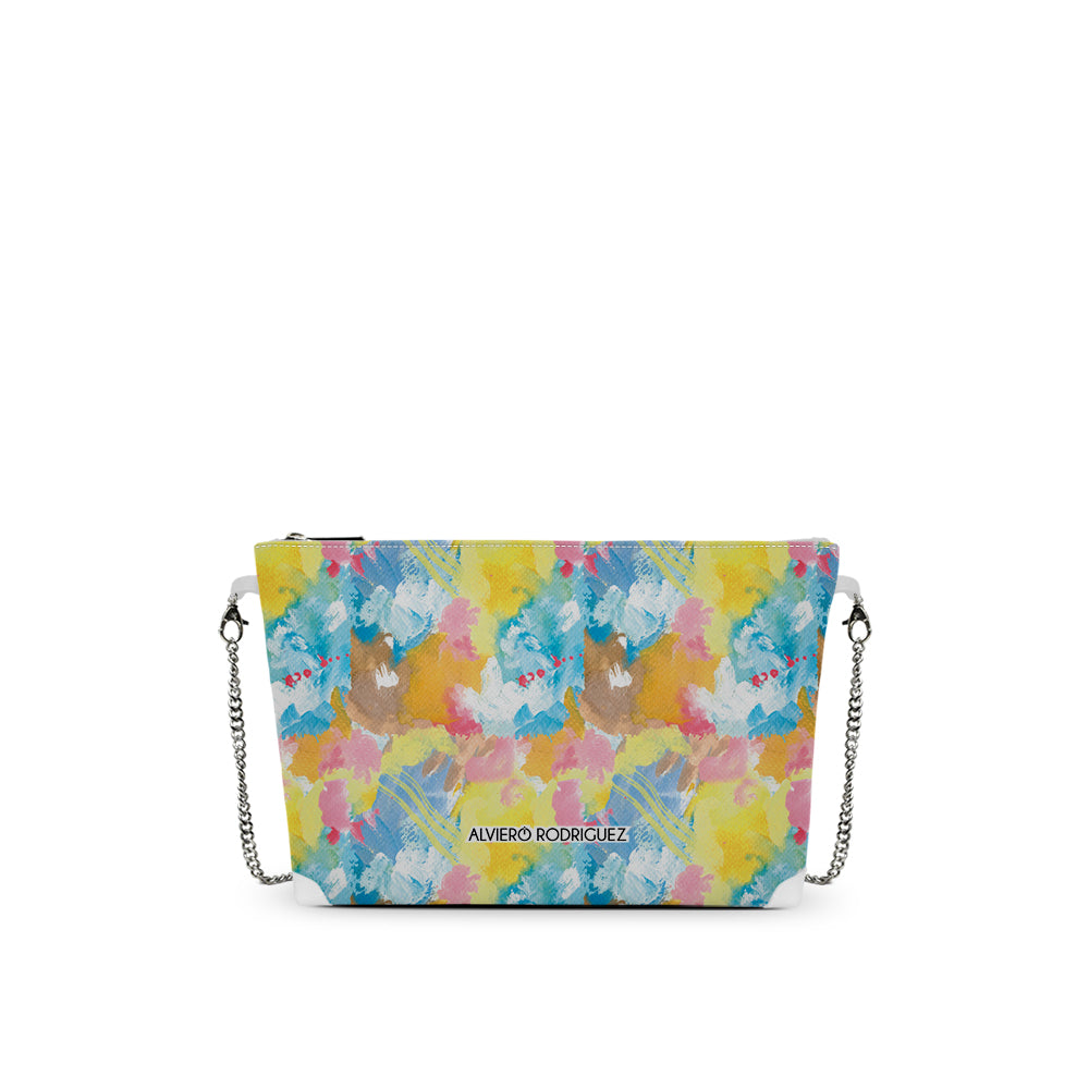 DIVA BAG BIANCA ABSTRACT WATERCOLORS