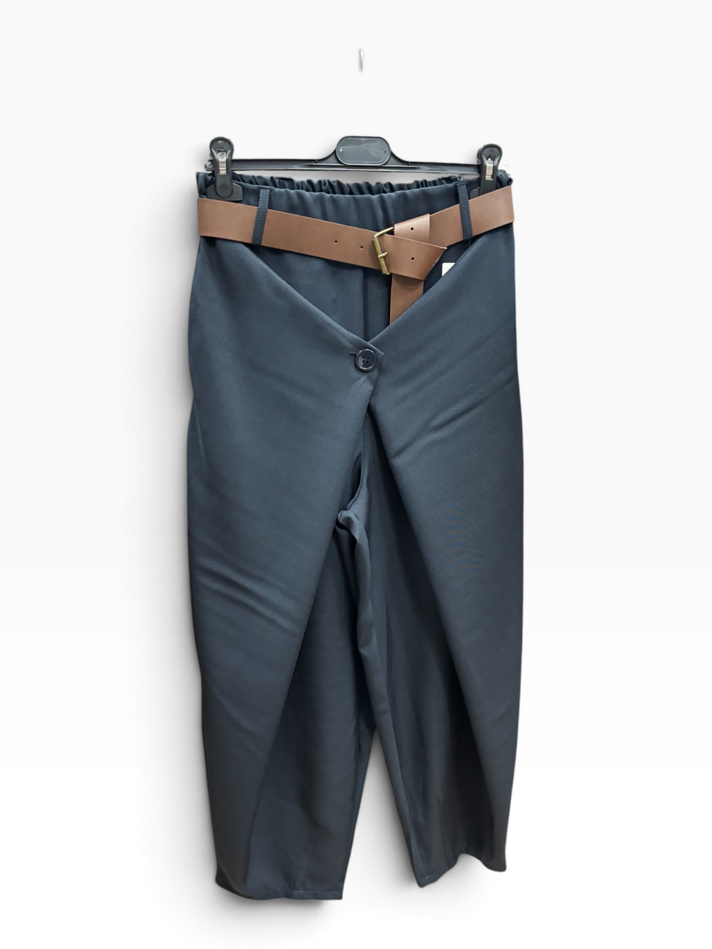 Pantalone NEW Wrap con Cintura Blue