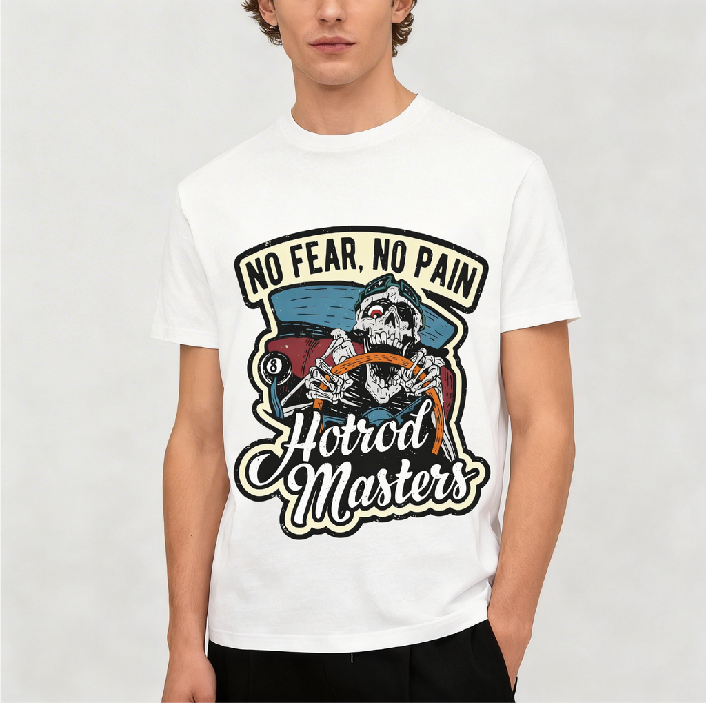 T SHIRT REGULAR UOMO NO FEAR NO PAIN
