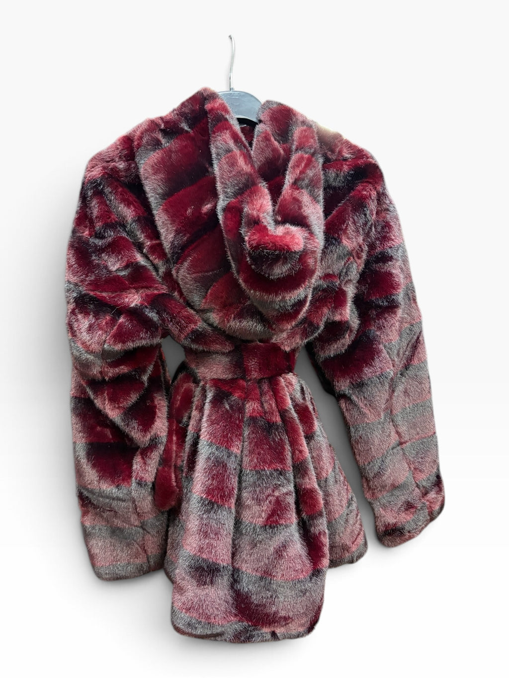 Eco-Pelliccia WILD FUR Bordeaux