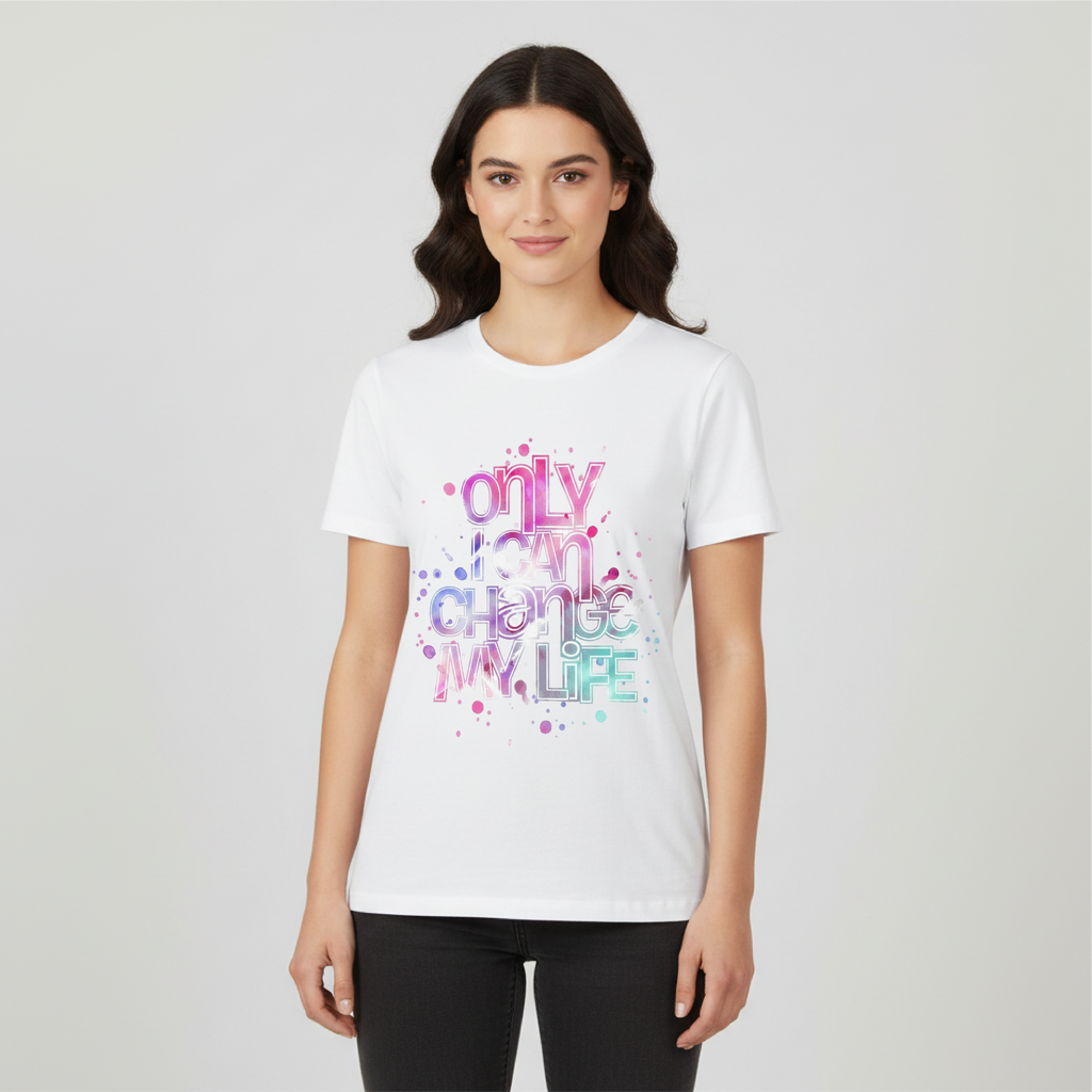 T SHIRT DONNA CHANGE LIFE