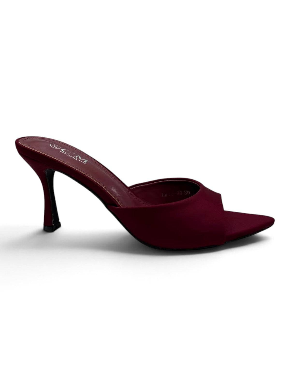 Sandalo Mule Élodie Bordeaux