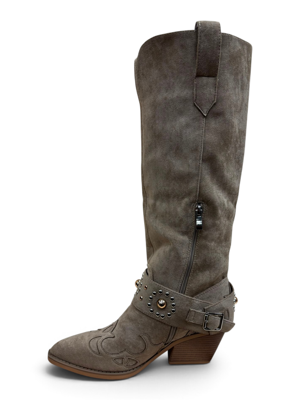 Stivale Western Élite Beige