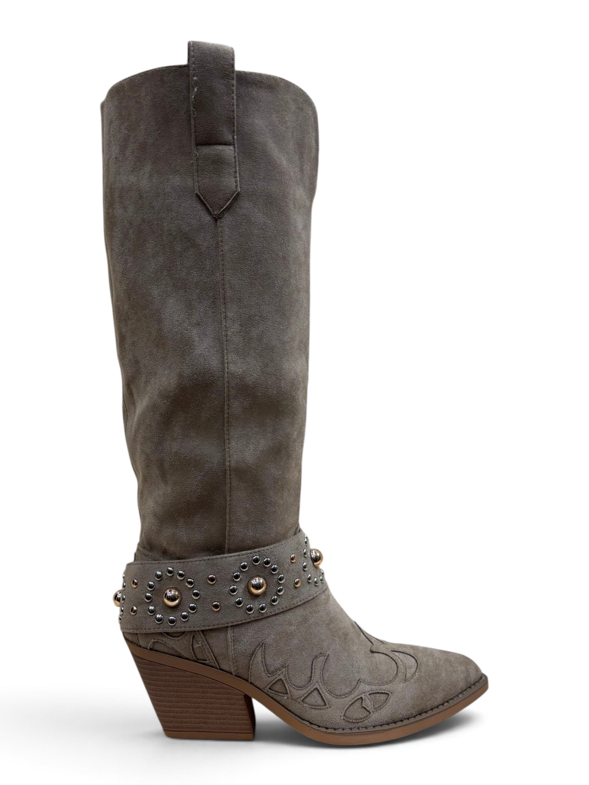 Stivale Western Élite Beige