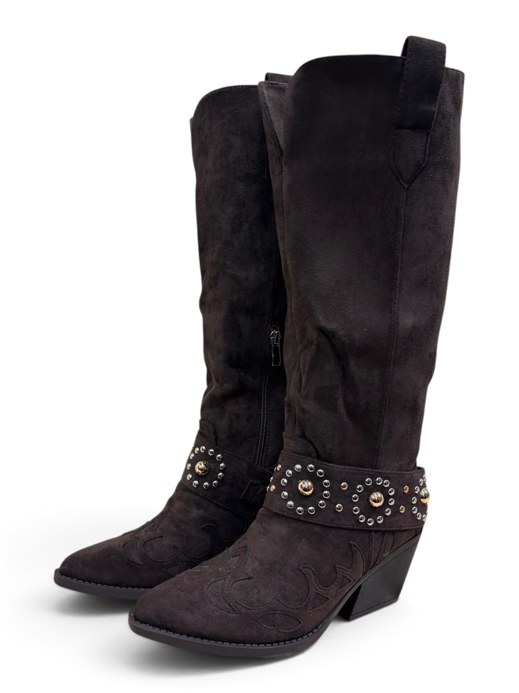 Stivale Western Élite Marrone