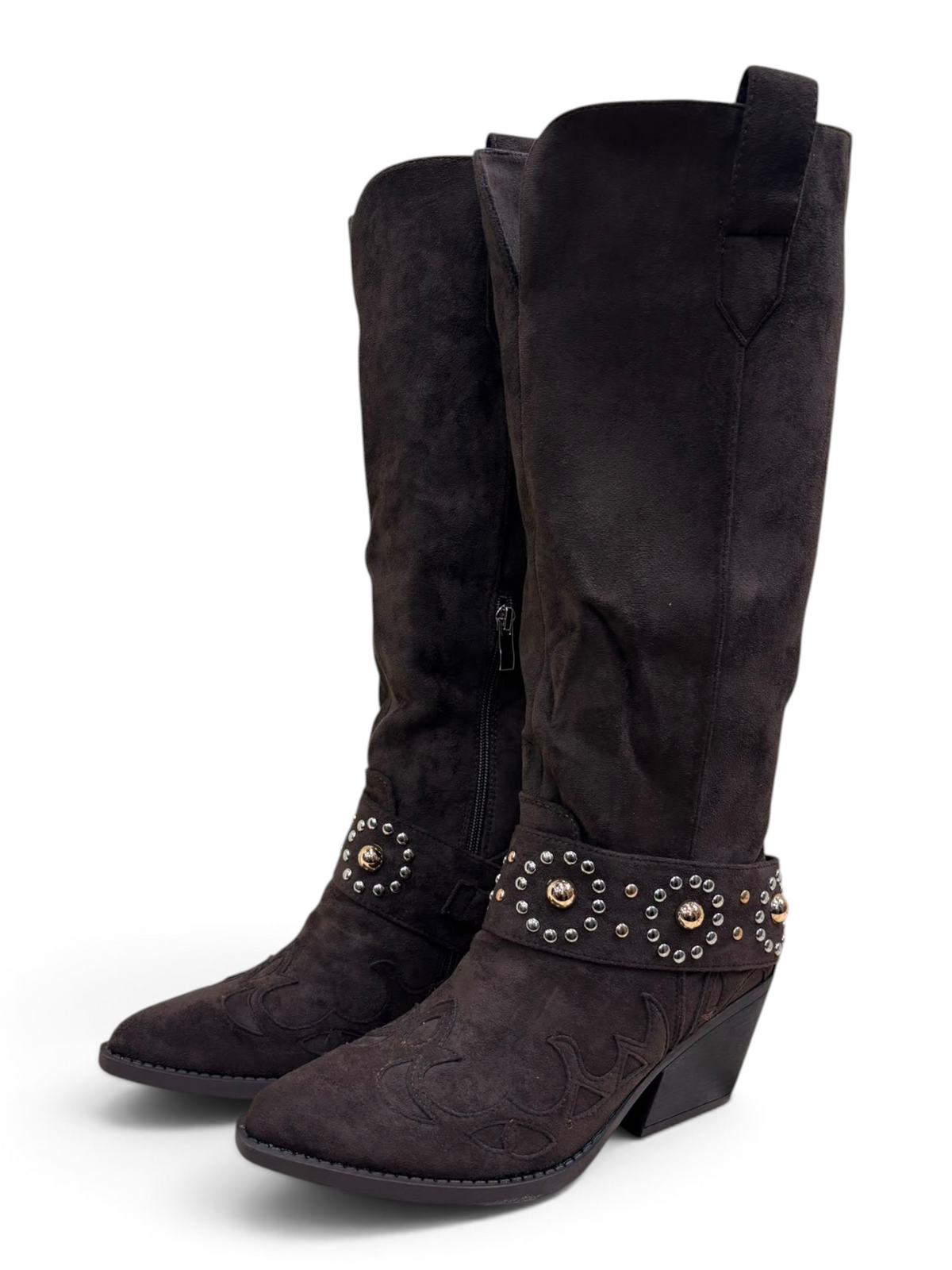 Stivale Western Élite Marrone